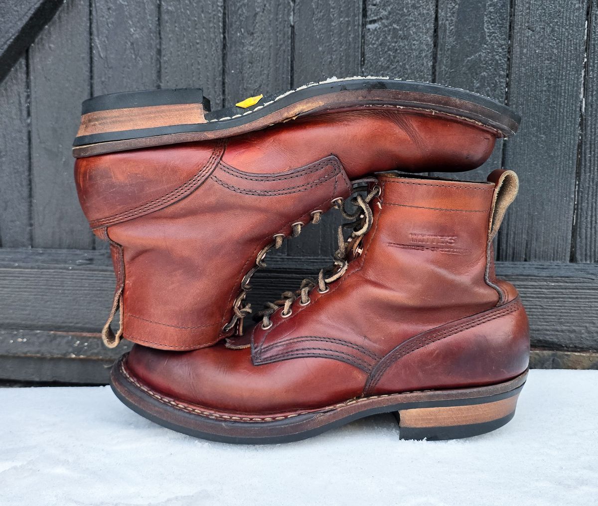 Photo by yorkpahomes on February 3, 2026 of the White's Bounty Hunter in Wickett & Craig Tan Oiled Latigo.