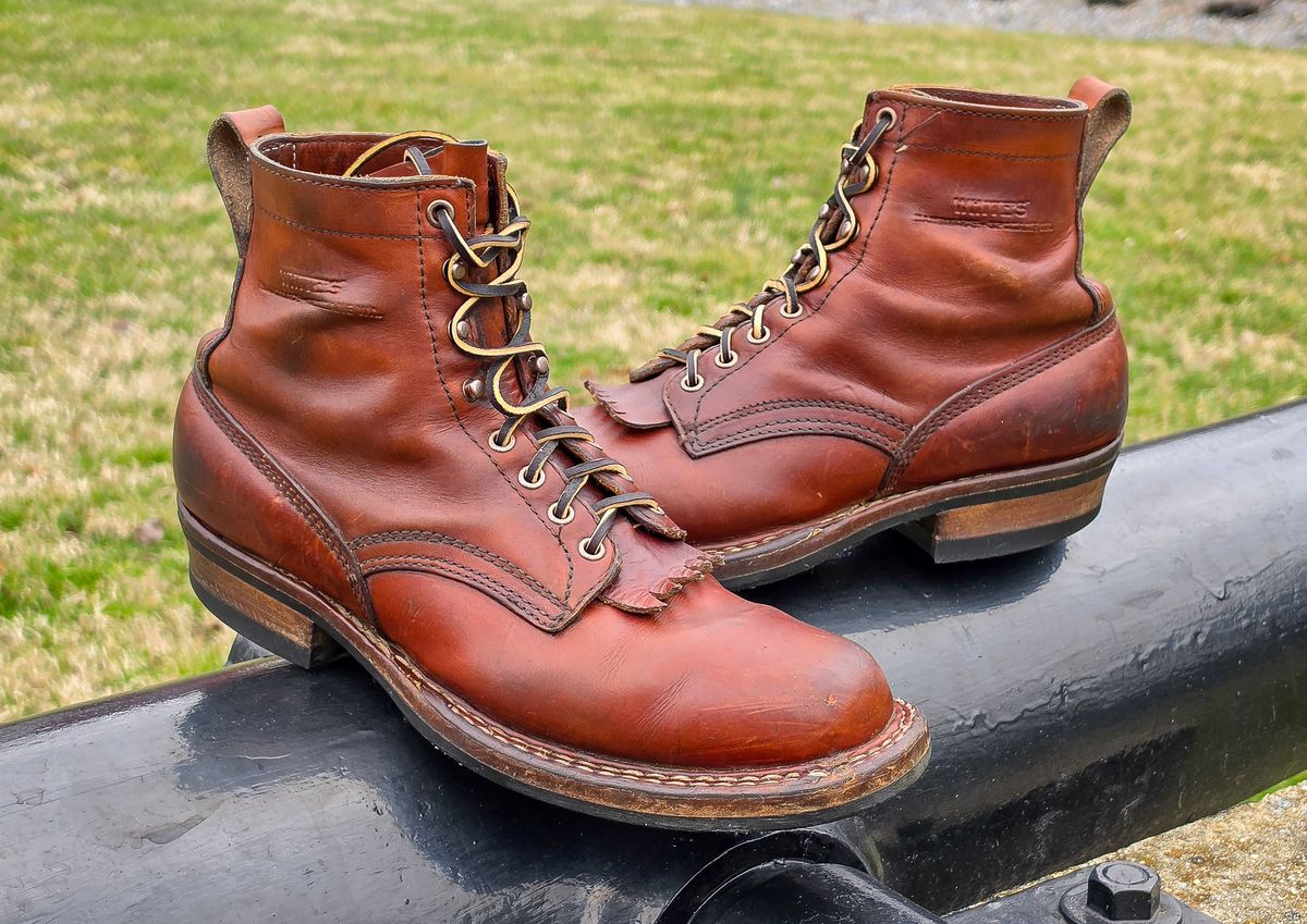 Photo by yorkpahomes on March 15, 2026 of the White's Bounty Hunter in Wickett & Craig Tan Oiled Latigo.