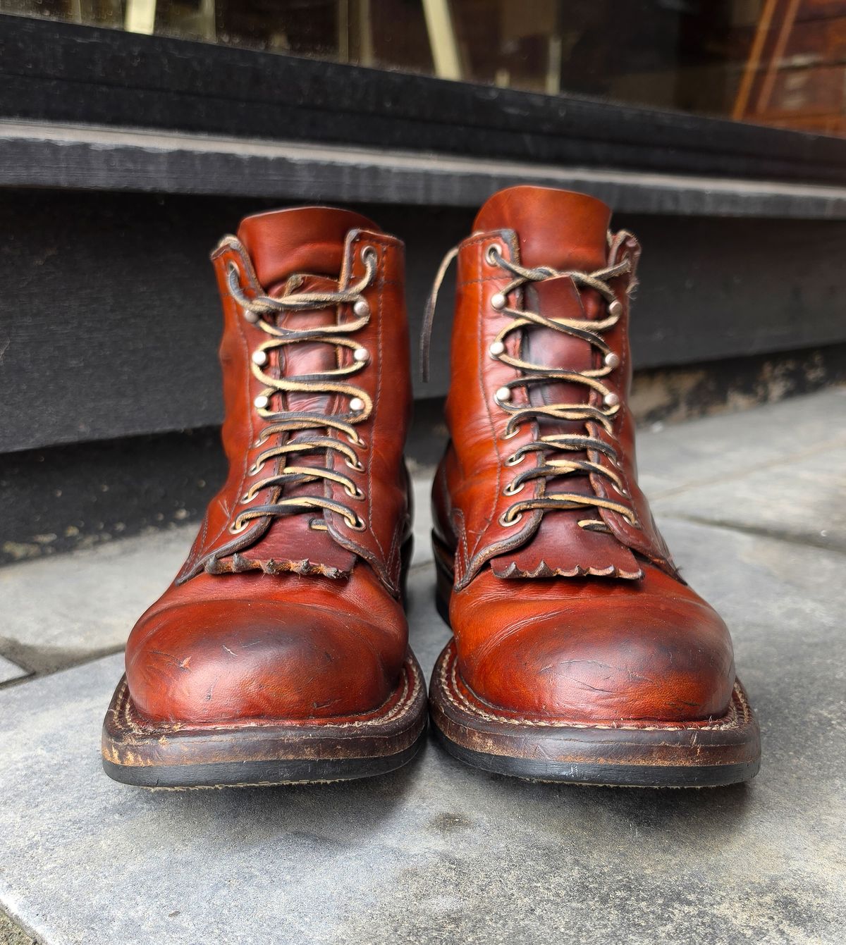 Photo by yorkpahomes on April 3, 2026 of the White's Bounty Hunter in Wickett & Craig Tan Oiled Latigo.