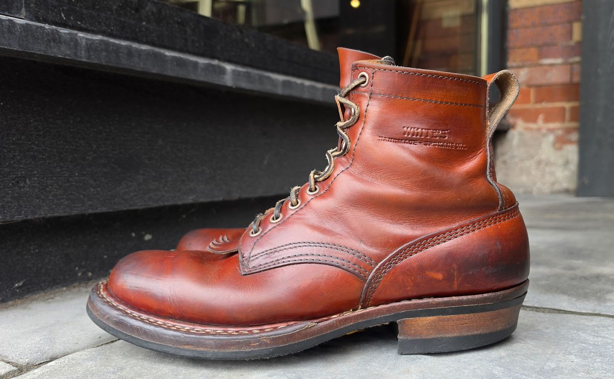 Photo by yorkpahomes on April 3, 2026 of the White's Bounty Hunter in Wickett & Craig Tan Oiled Latigo.