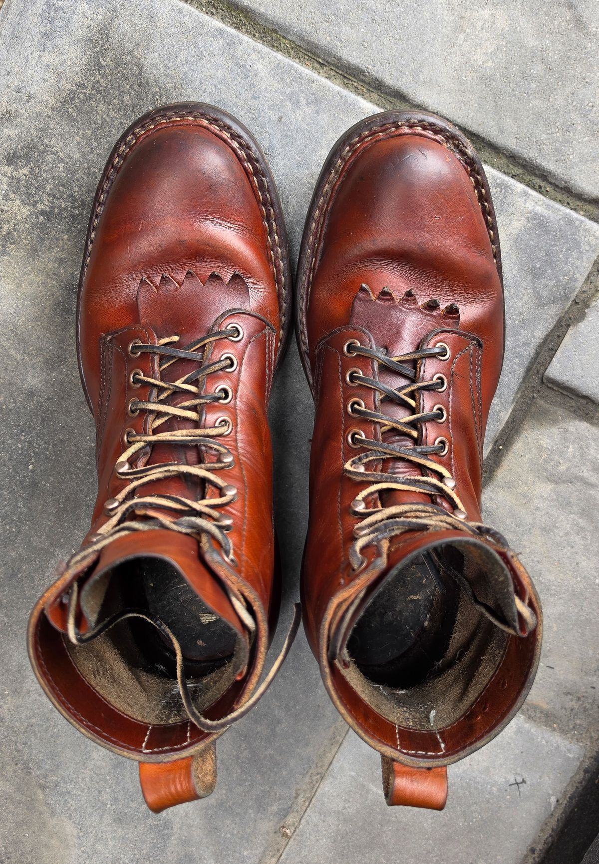 Photo by yorkpahomes on April 3, 2026 of the White's Bounty Hunter in Wickett & Craig Tan Oiled Latigo.