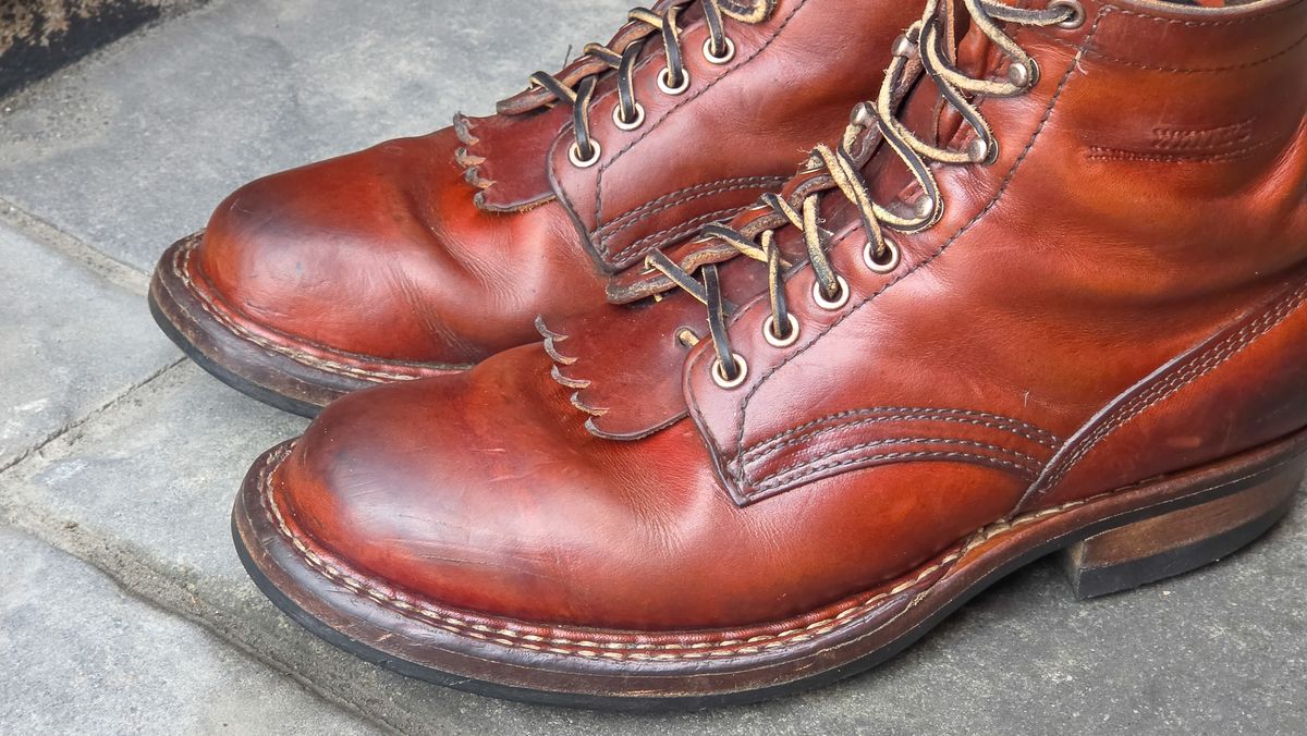 Photo by yorkpahomes on April 3, 2026 of the White's Bounty Hunter in Wickett & Craig Tan Oiled Latigo.