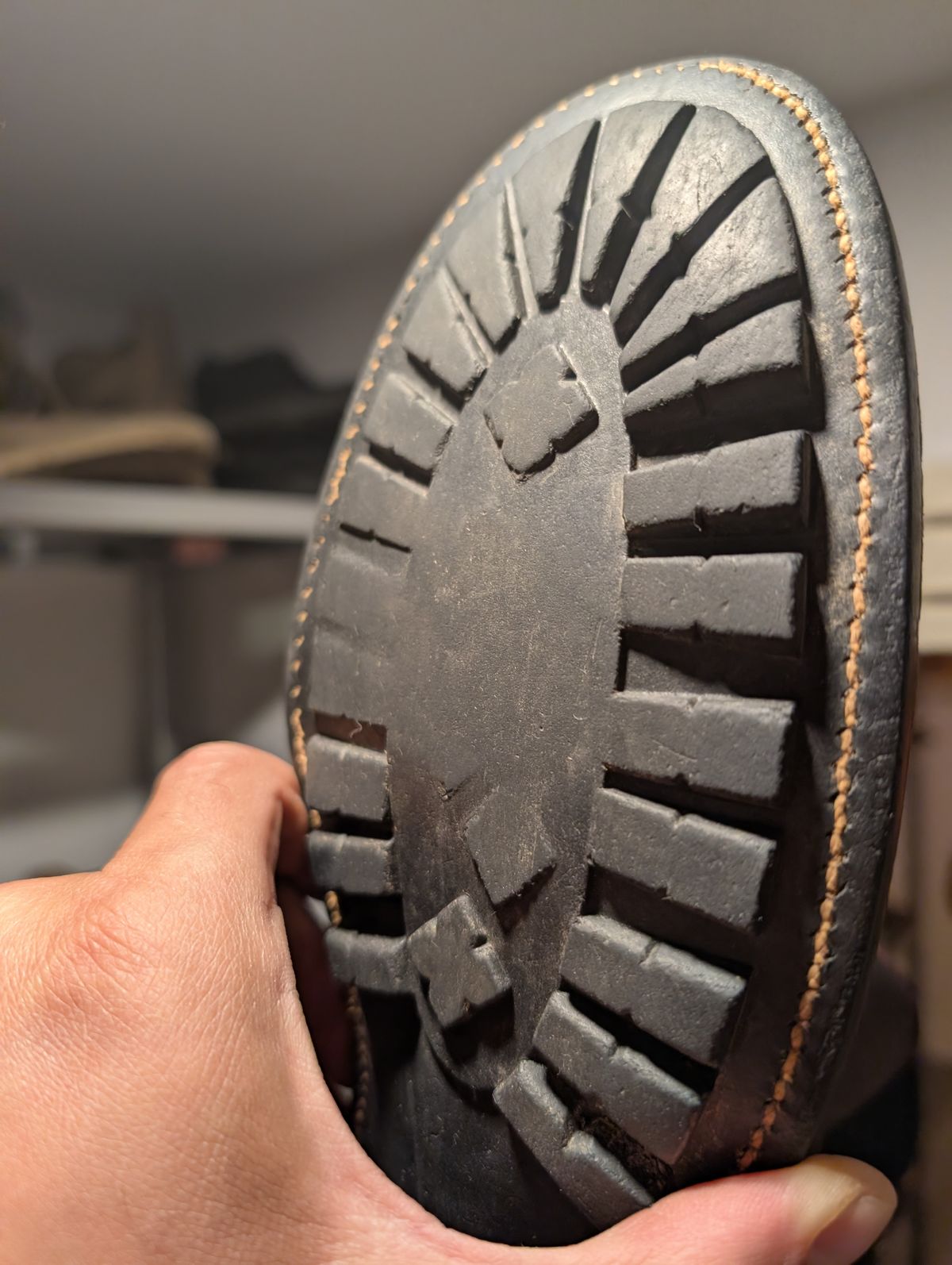 Photo by art.directorofpatina on April 12, 2026 of the Bordon Isidro in Wickett & Craig Burgundy Oiled Latigo.