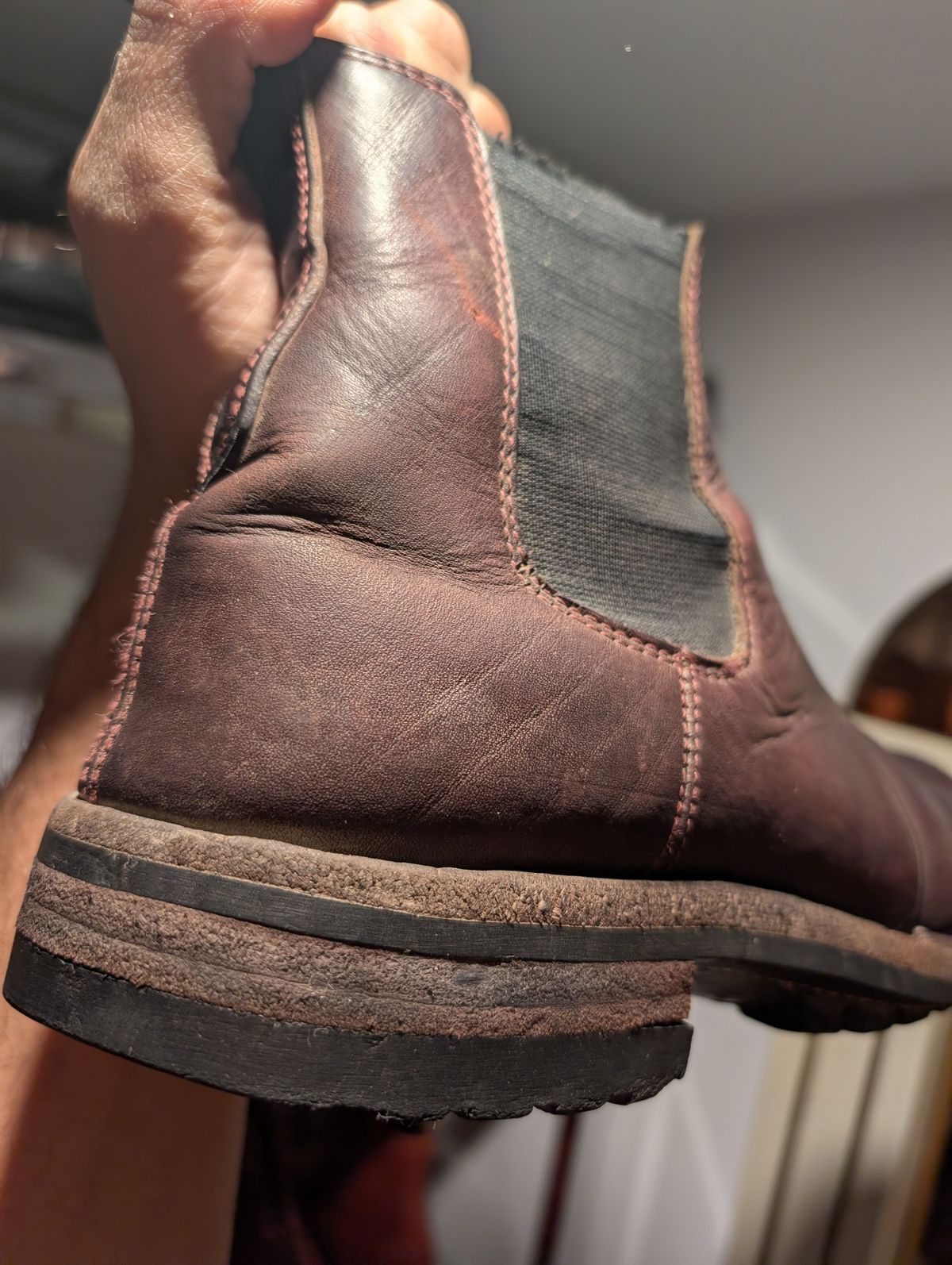 Photo by art.directorofpatina on April 12, 2026 of the Bordon Isidro in Wickett & Craig Burgundy Oiled Latigo.