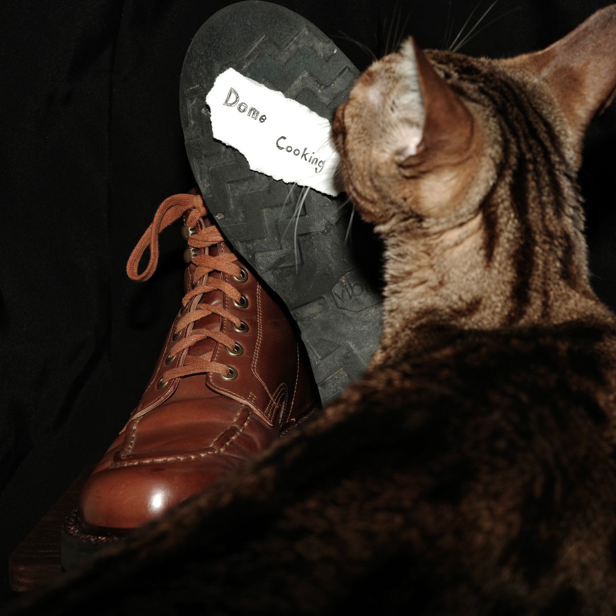 Photo by have.boots.will.travel on November 5, 2025 of the Grant Stone Brass Boot in Horween Honey Glazed Shell Cordovan.