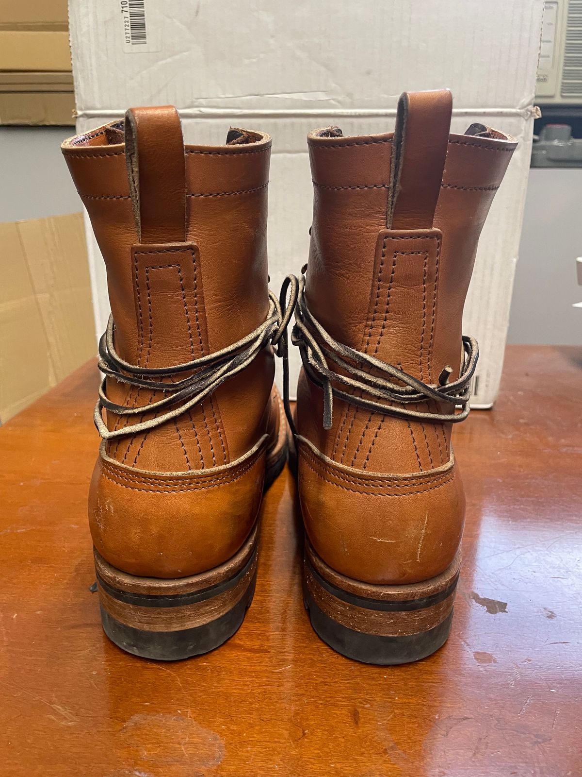 Photo by LTDDaniel on December 4, 2023 of the Nicks DomePro in Wickett & Craig Tan English Bridle.