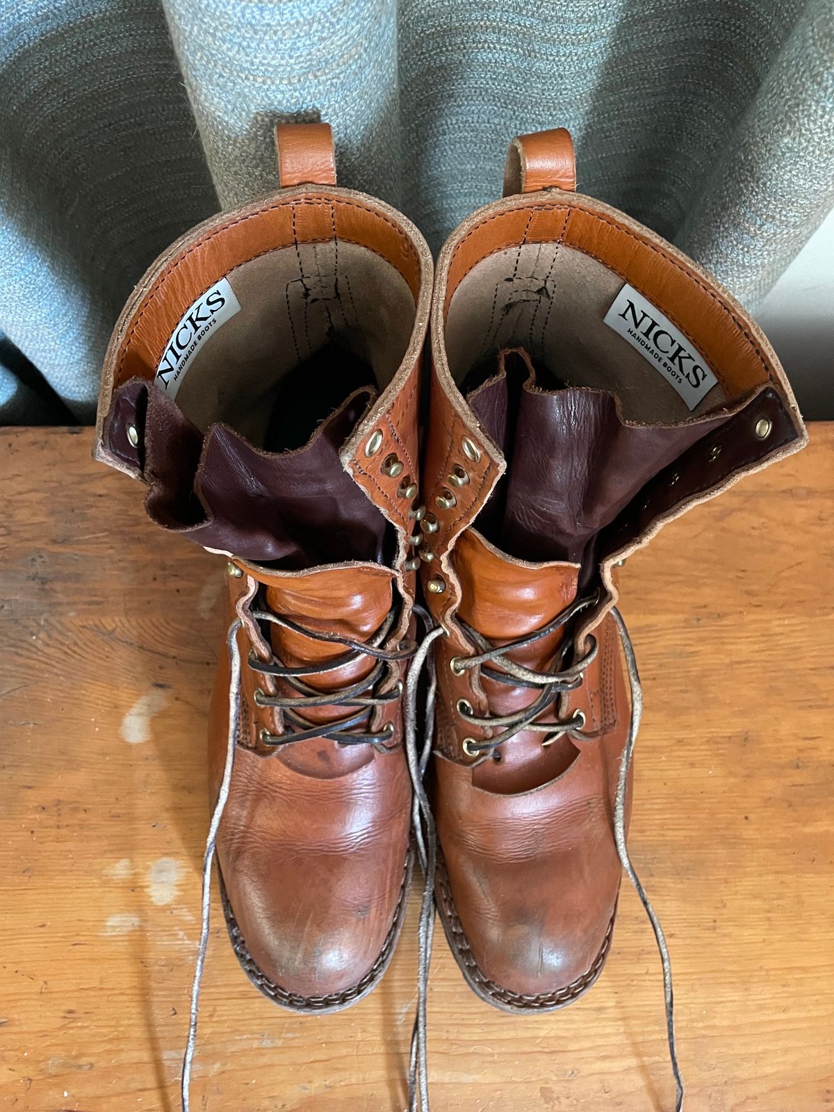 Photo by LTDDaniel on February 5, 2024 of the Nicks DomePro in Wickett & Craig Tan English Bridle.