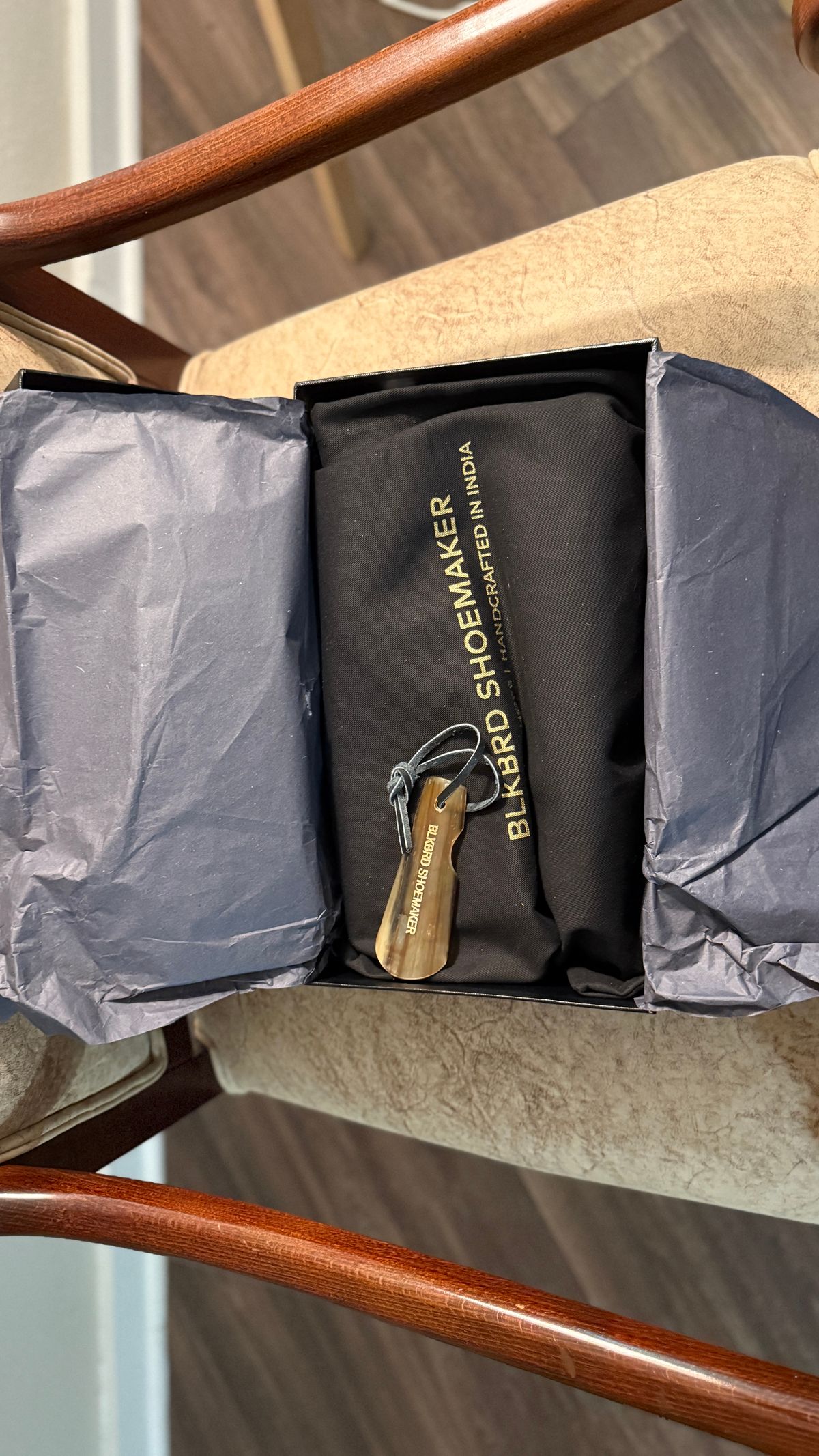 Photo by BigBadWolf on June 20, 2025 of the Blkbrd Shoemaker Travers in Black Milled.