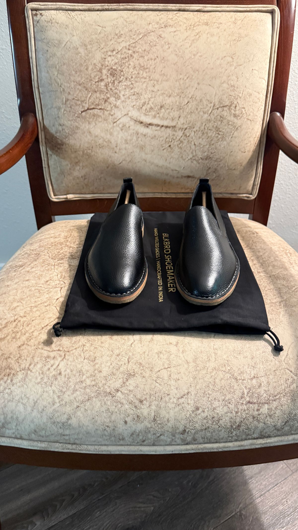 Photo by BigBadWolf on June 20, 2025 of the Blkbrd Shoemaker Travers in Black Milled.