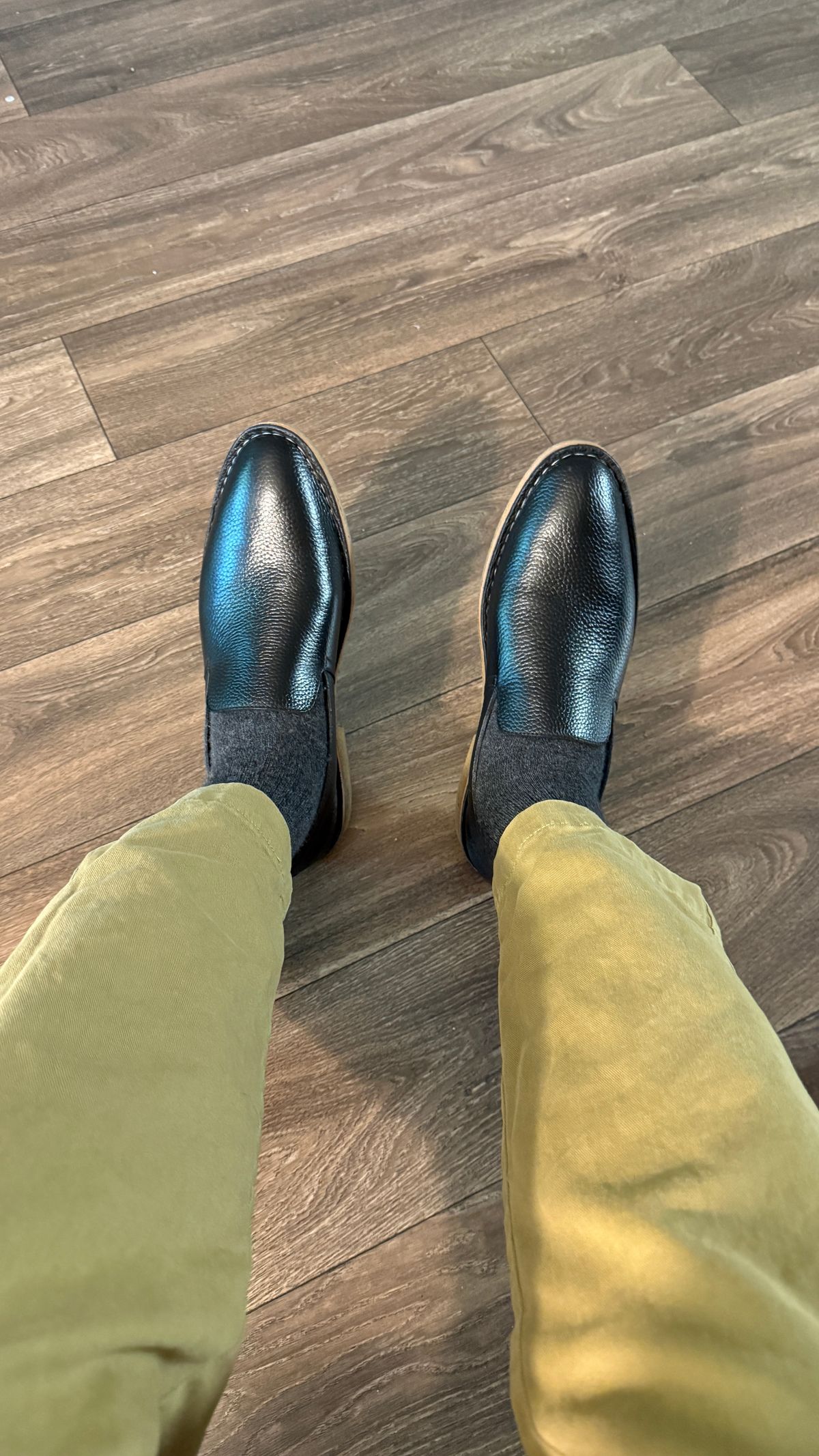 Photo by BigBadWolf on June 20, 2025 of the Blkbrd Shoemaker Travers in Black Milled.