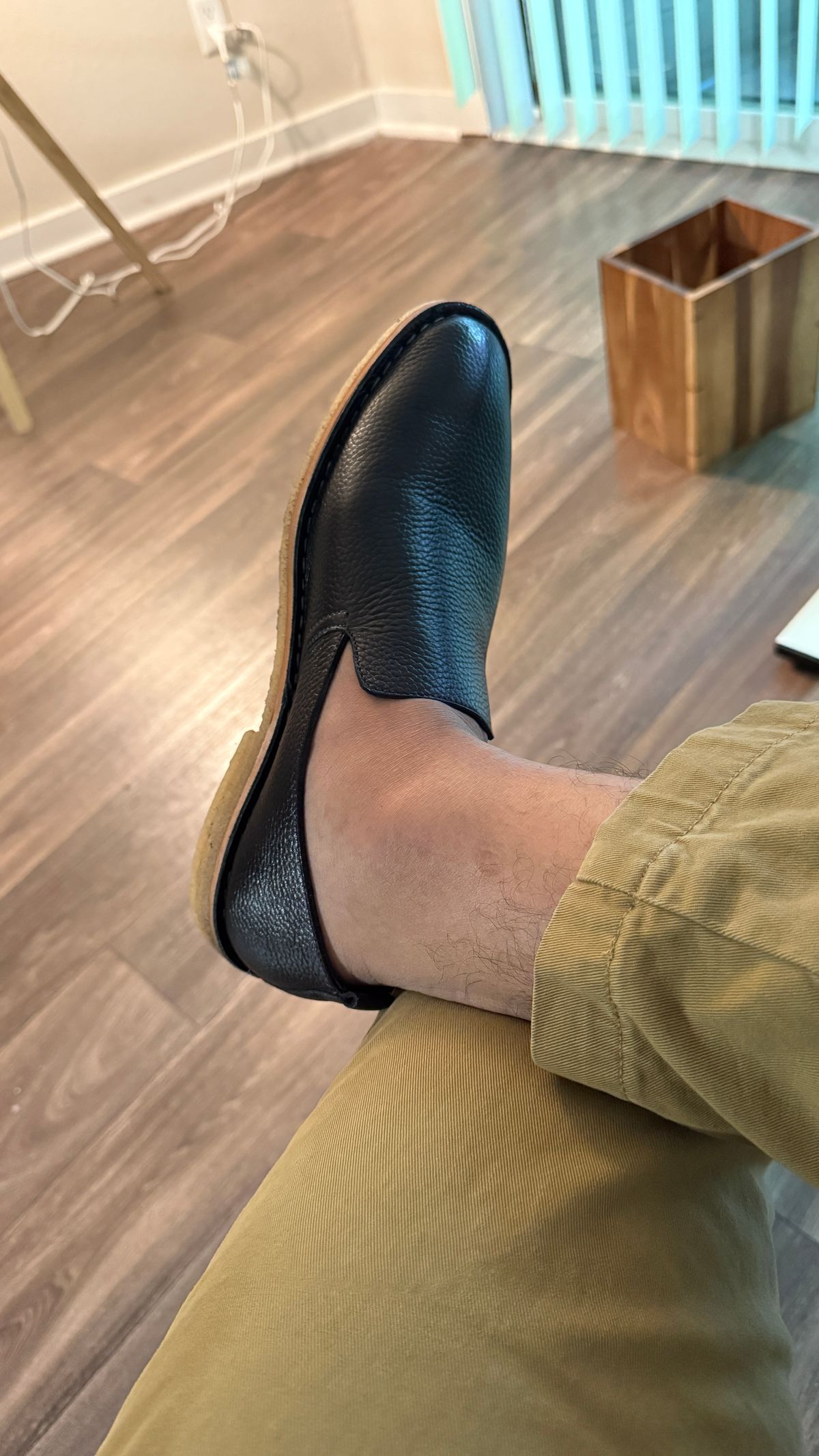 Photo by BigBadWolf on June 20, 2025 of the Blkbrd Shoemaker Travers in Black Milled.