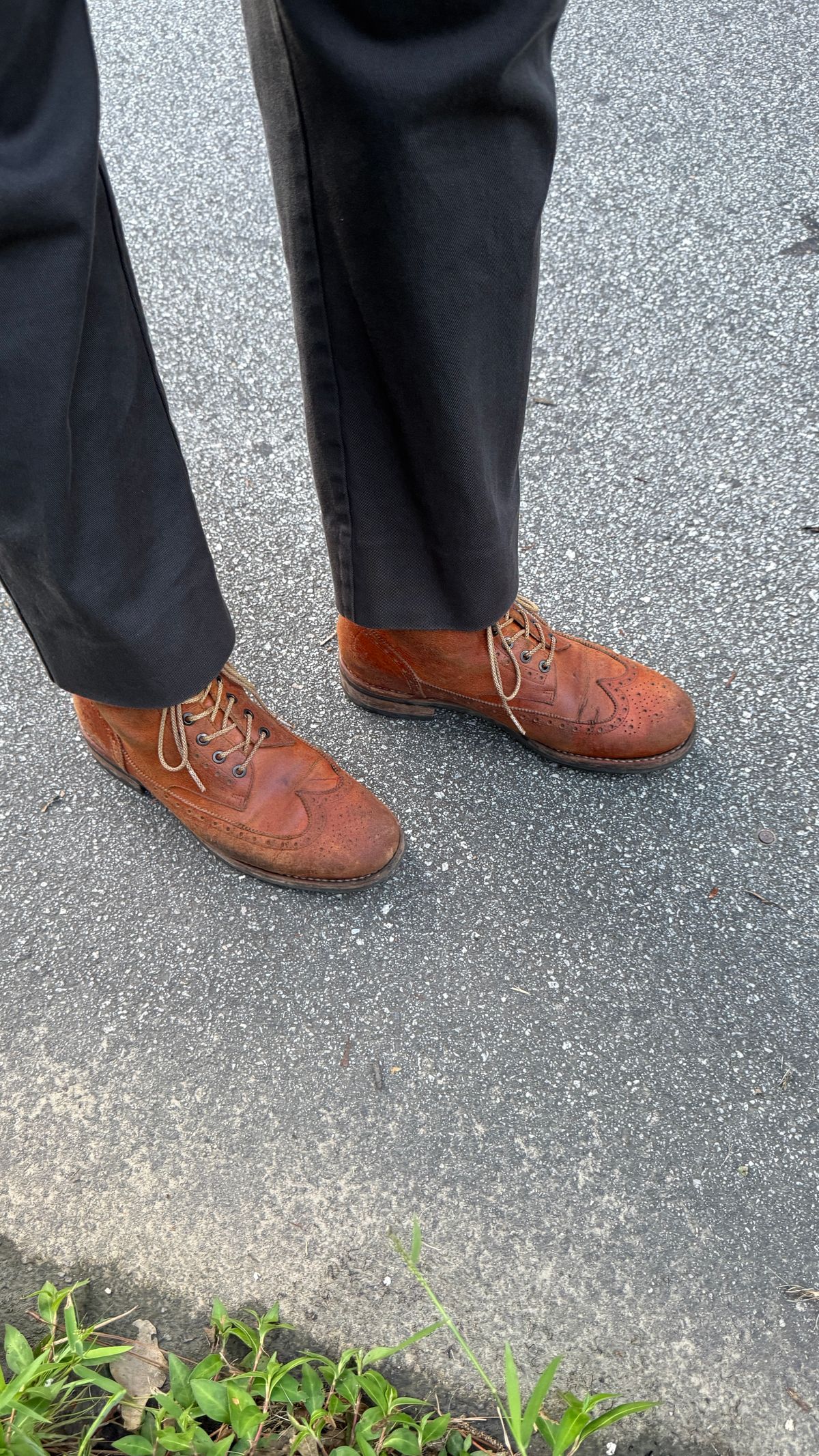 Photo by BigBadWolf on June 16, 2025 of the Mark Albert Countrty Boot in C.F. Stead Caramel Classic Kudu.