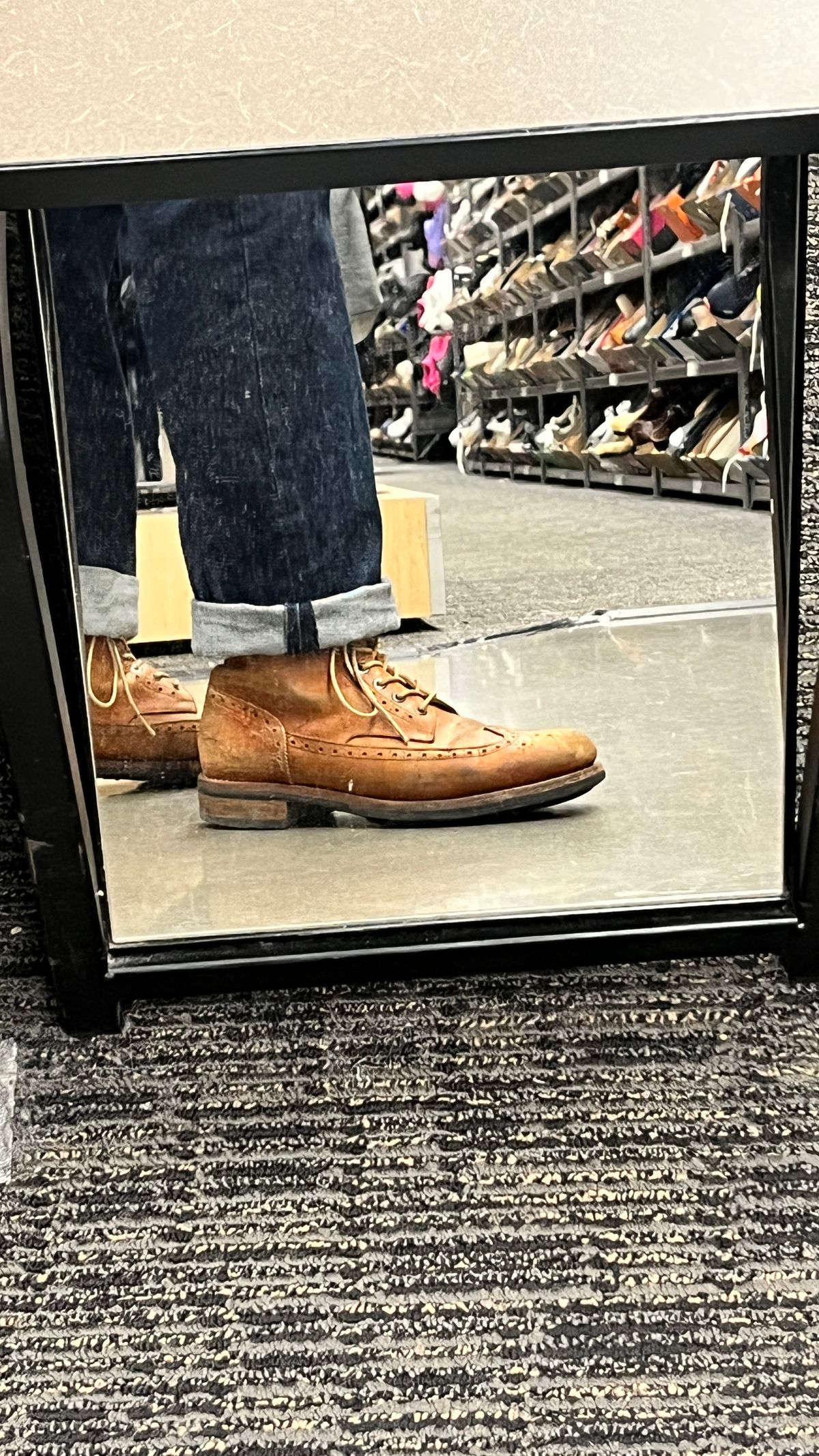 Photo by BigBadWolf on October 19, 2024 of the Mark Albert Countrty Boot in C.F. Stead Caramel Classic Kudu.