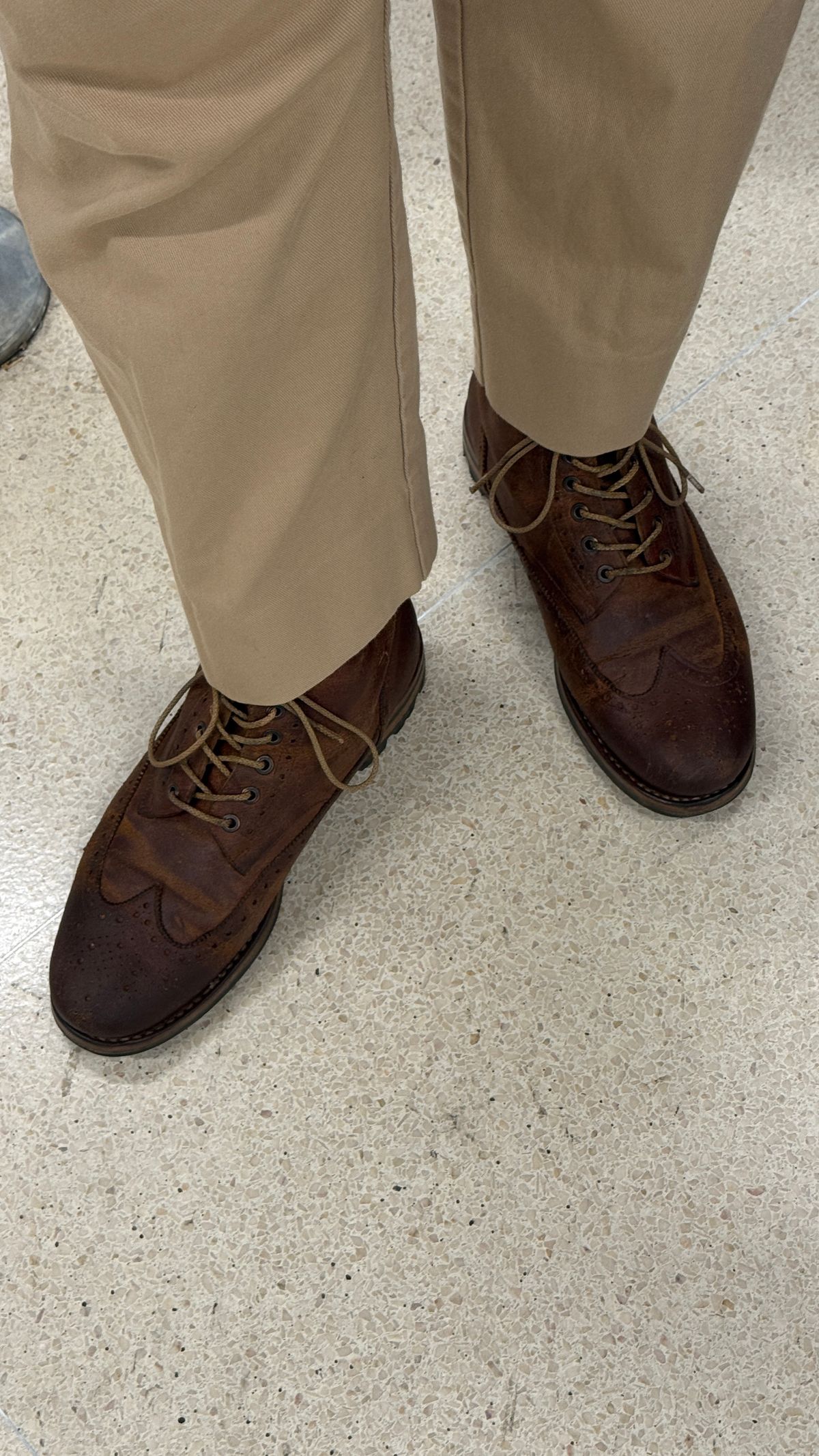 Photo by BigBadWolf on February 28, 2026 of the Mark Albert Countrty Boot in C.F. Stead Caramel Classic Kudu.