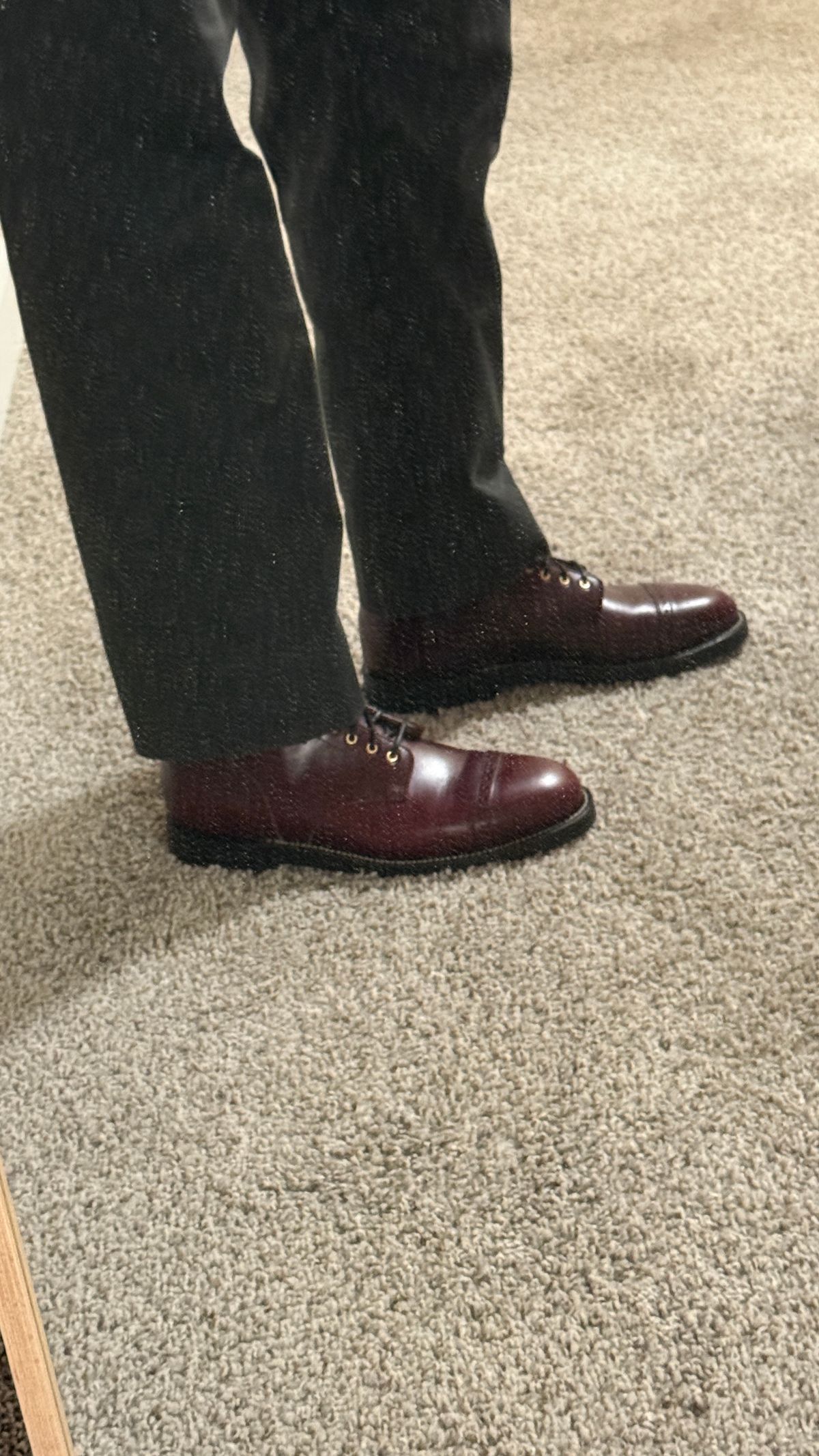 Photo by BigBadWolf on May 30, 2025 of the Grant Stone Garrison Boot in Horween Color 8 Chromexcel.