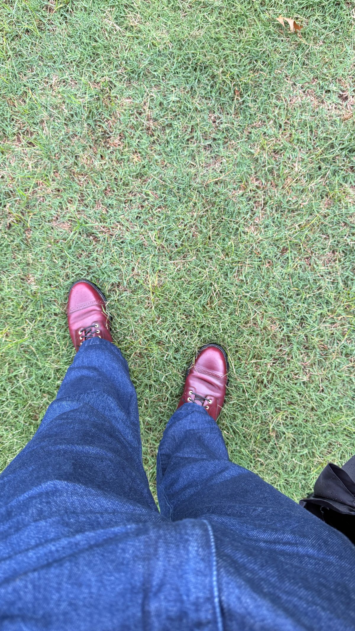 Photo by BigBadWolf on June 10, 2025 of the Grant Stone Garrison Boot in Horween Color 8 Chromexcel.