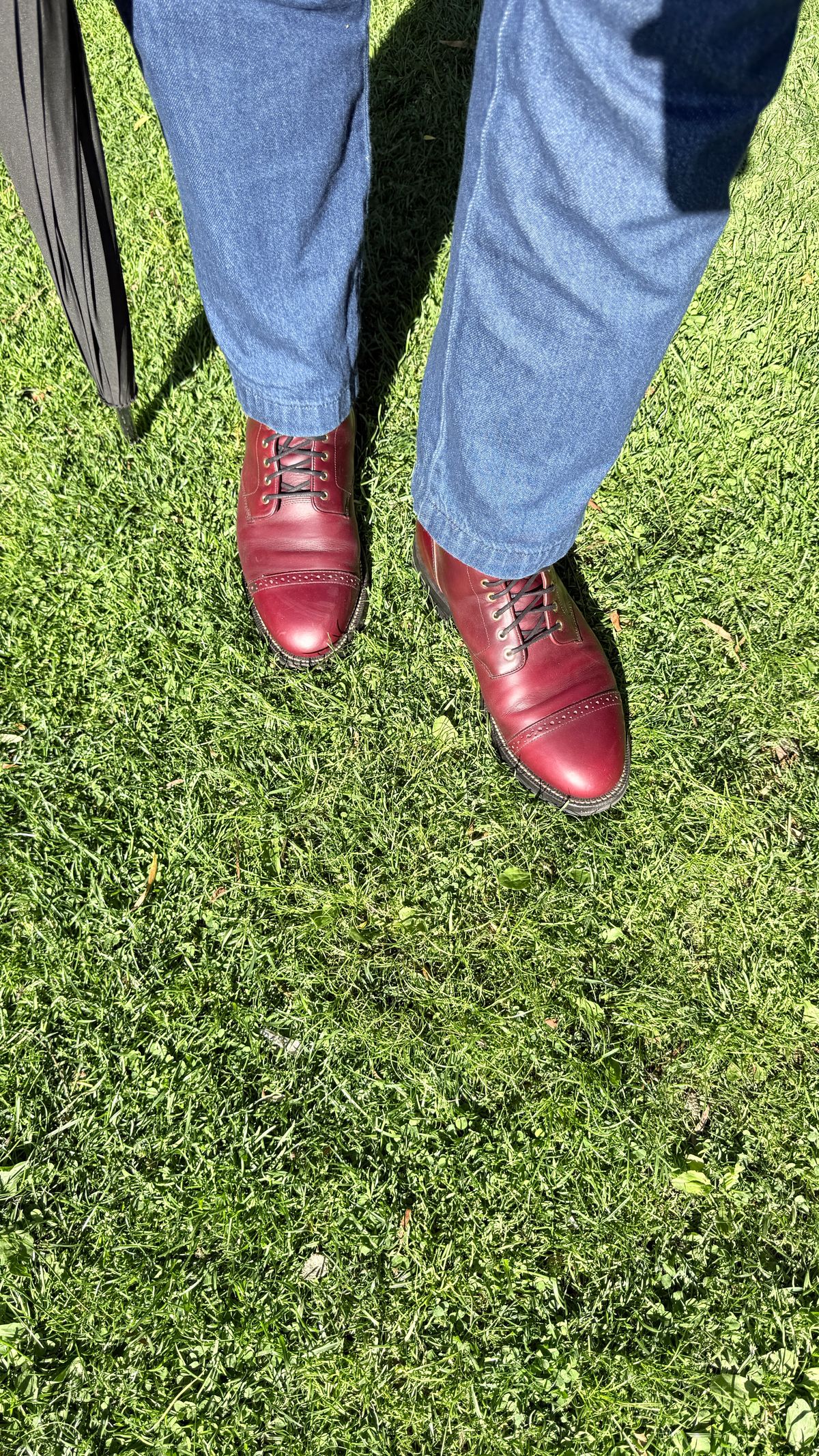 Photo by BigBadWolf on June 1, 2026 of the Grant Stone Garrison Boot in Horween Color 8 Chromexcel.