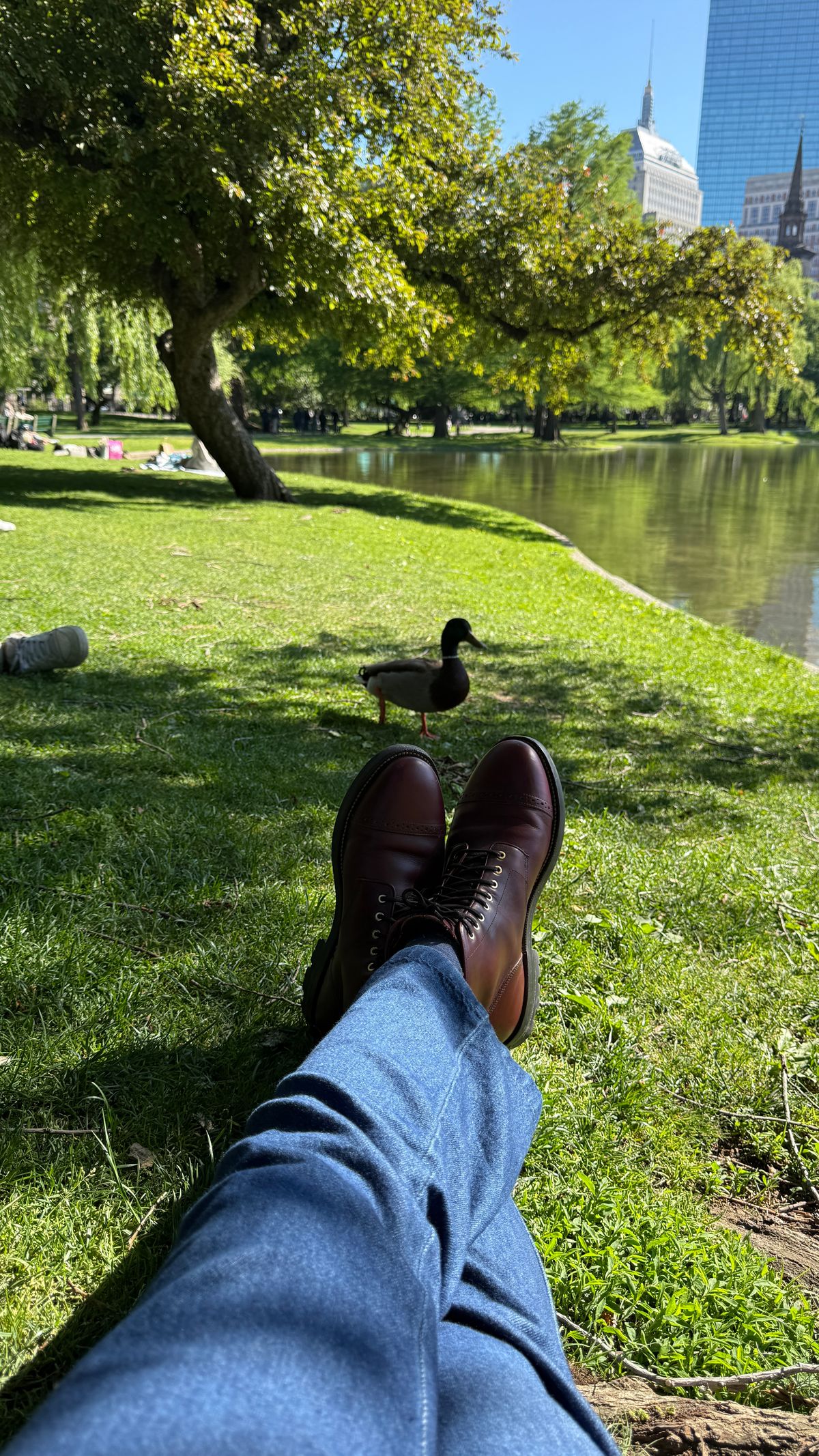 Photo by BigBadWolf on June 1, 2026 of the Grant Stone Garrison Boot in Horween Color 8 Chromexcel.