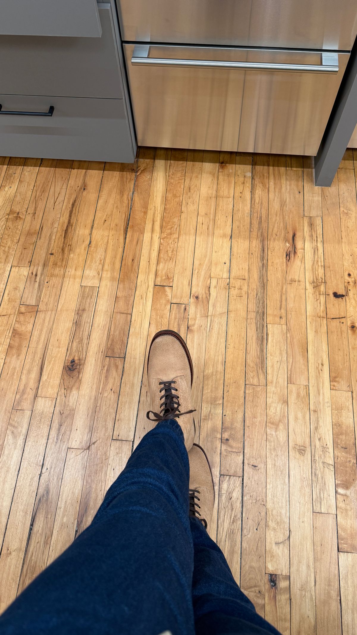 Photo by BigBadWolf on November 20, 2025 of the Sagara Boondockers in Conceria Cloe Superlux Reverse Horsebutt.