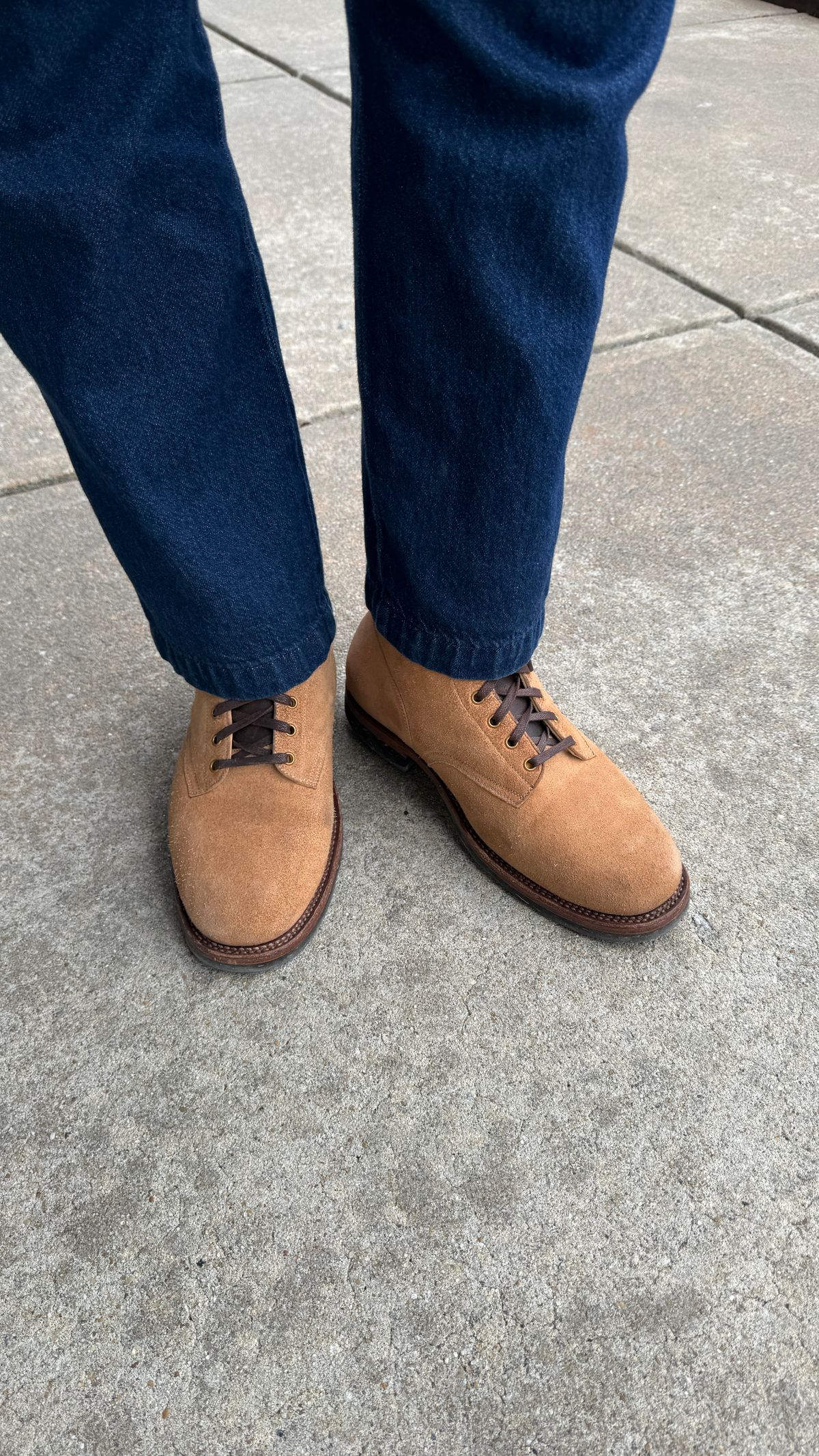 Photo by BigBadWolf on February 5, 2026 of the Sagara Boondockers in Conceria Cloe Superlux Reverse Horsebutt.