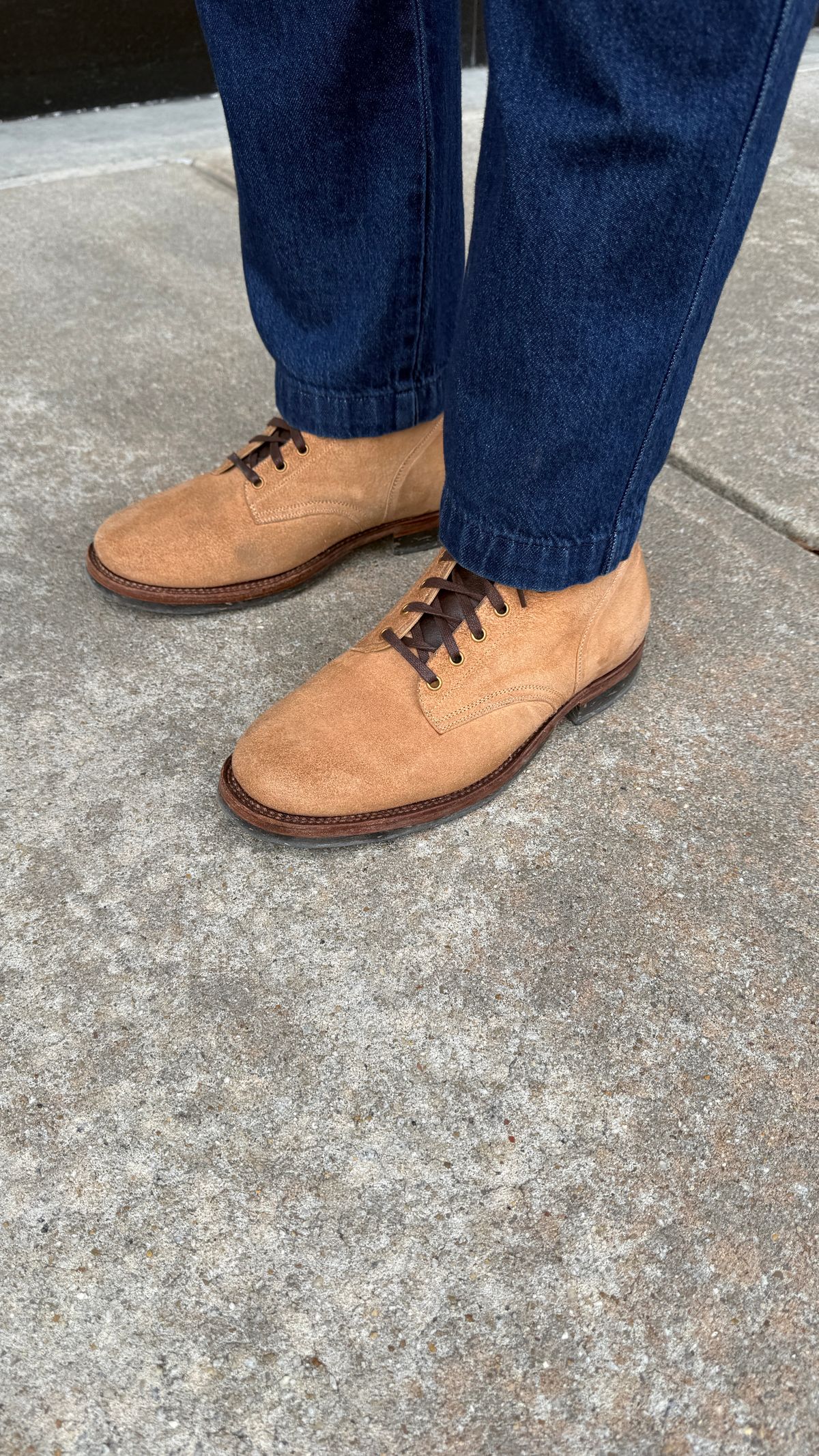 Photo by BigBadWolf on February 5, 2026 of the Sagara Boondockers in Conceria Cloe Superlux Reverse Horsebutt.