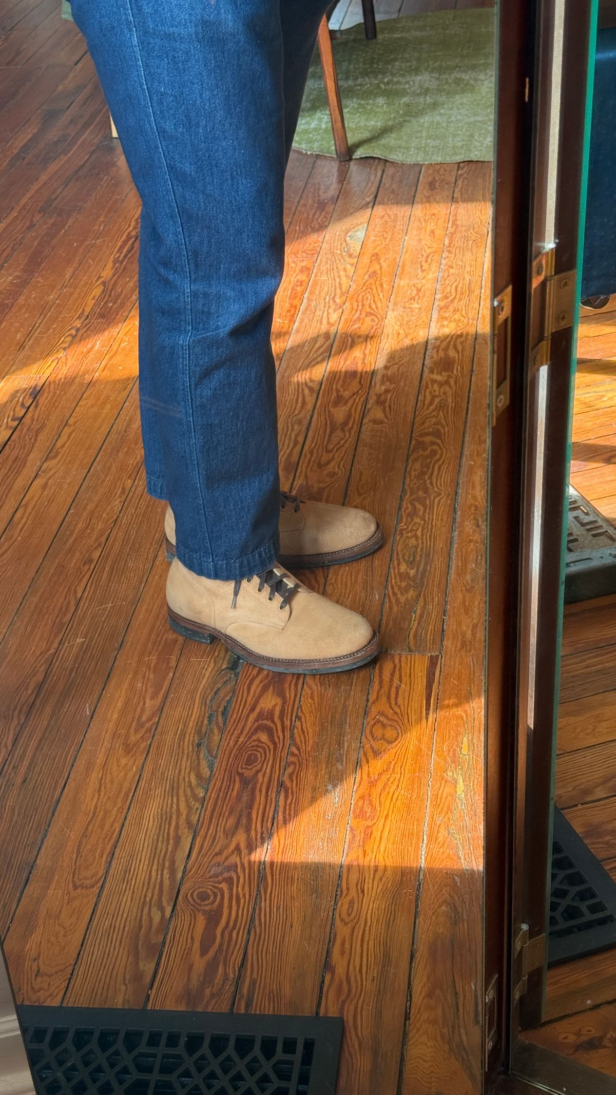 Photo by BigBadWolf on February 21, 2026 of the Sagara Boondockers in Conceria Cloe Superlux Reverse Horsebutt.