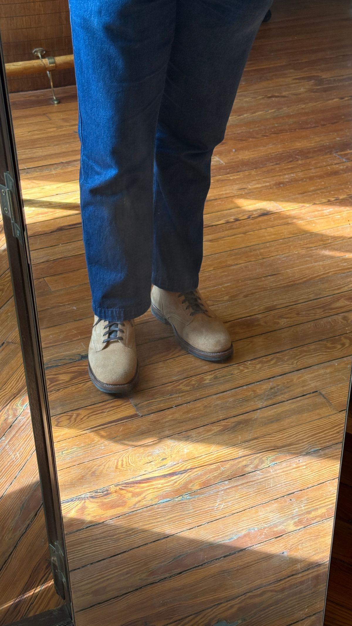 Photo by BigBadWolf on February 21, 2026 of the Sagara Boondockers in Conceria Cloe Superlux Reverse Horsebutt.