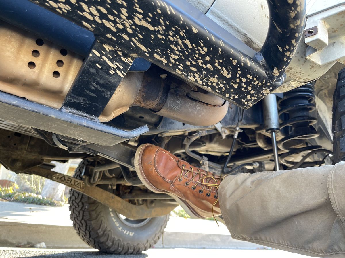 Photo by patinathunderdome on January 5, 2022 of the Red Wing 6-Inch Classic Moc in S.B. Foot Oro-Iginal.