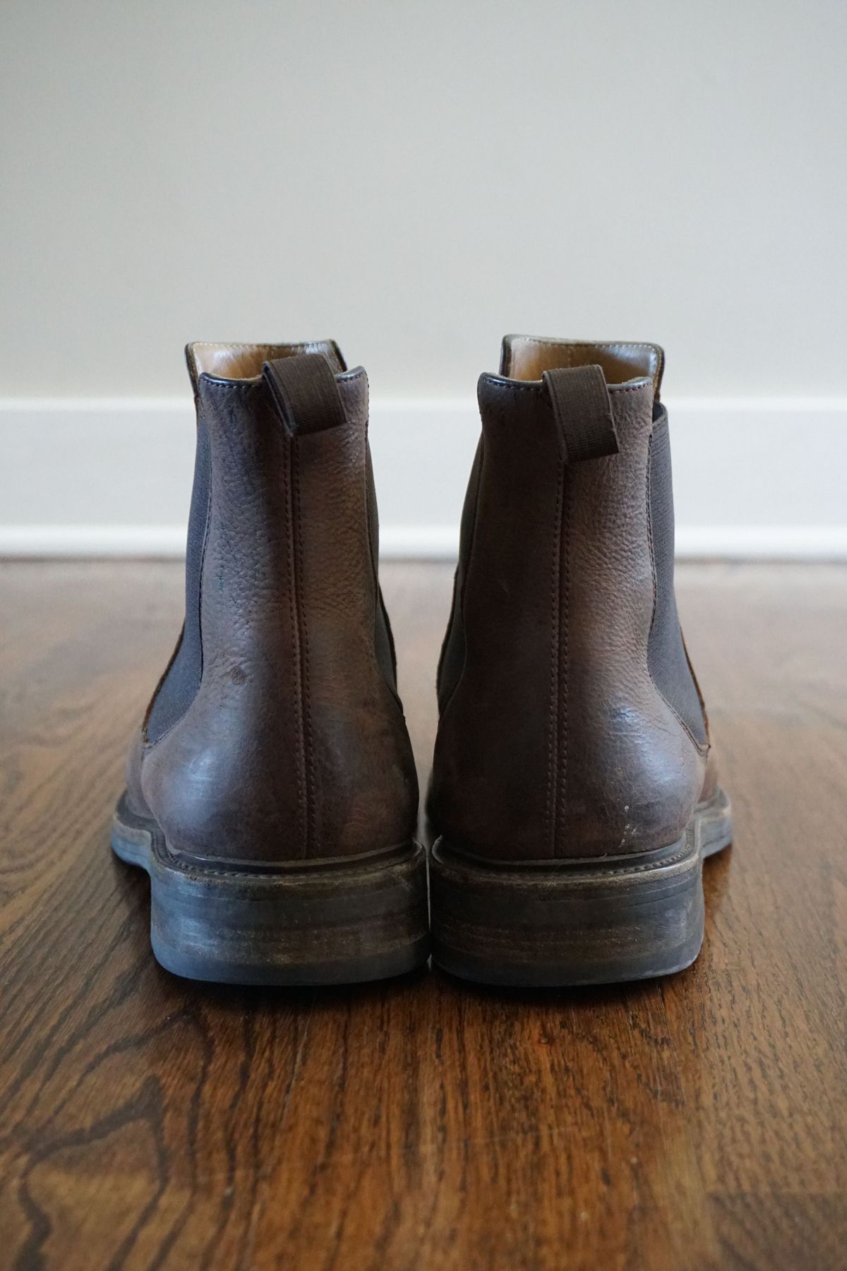 Photo by patinathunderdome on February 5, 2022 of the Rider Boot Co. Fritz in C.F. Stead Snuff Waxed Kudu.