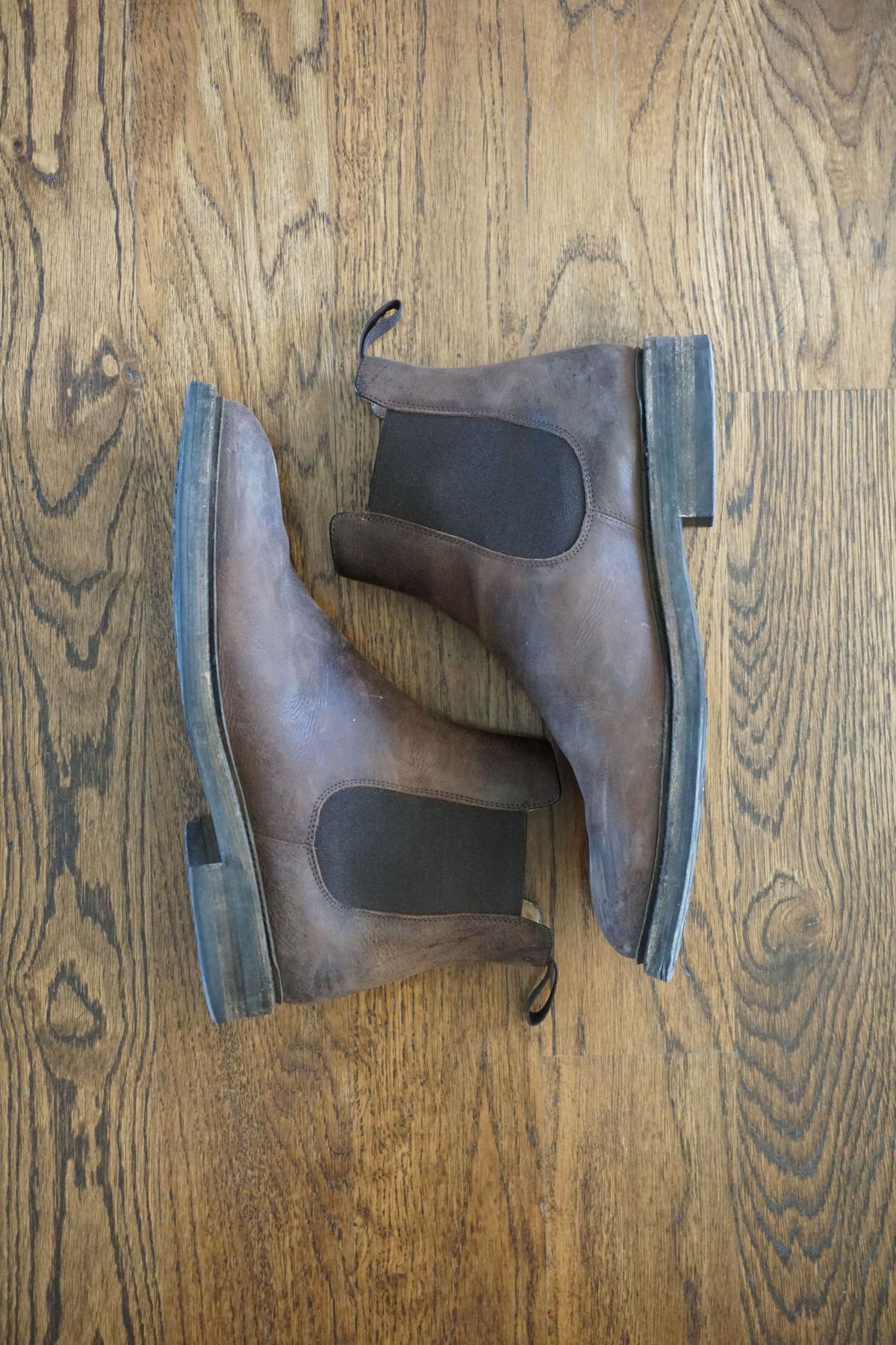 Photo by patinathunderdome on February 5, 2022 of the Rider Boot Co. Fritz in C.F. Stead Snuff Waxed Kudu.