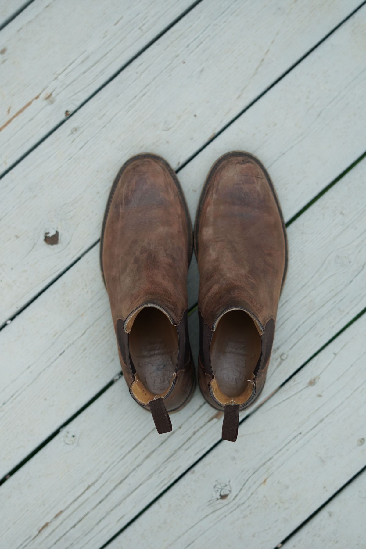 Photo by patinathunderdome on May 6, 2022 of the Rider Boot Co. Fritz in C.F. Stead Snuff Waxed Kudu.