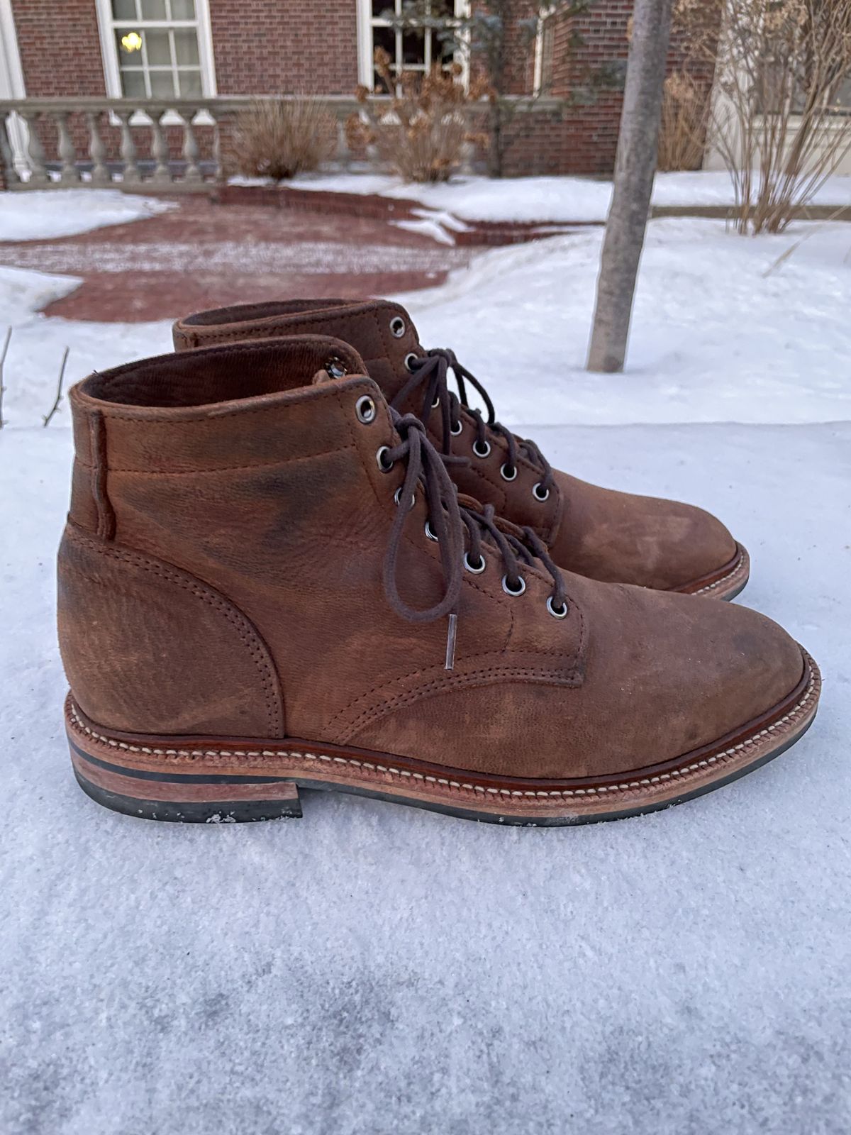 Photo by patinathunderdome on February 6, 2022 of the Parkhurst The Allen in C.F. Stead Snuff Moose.