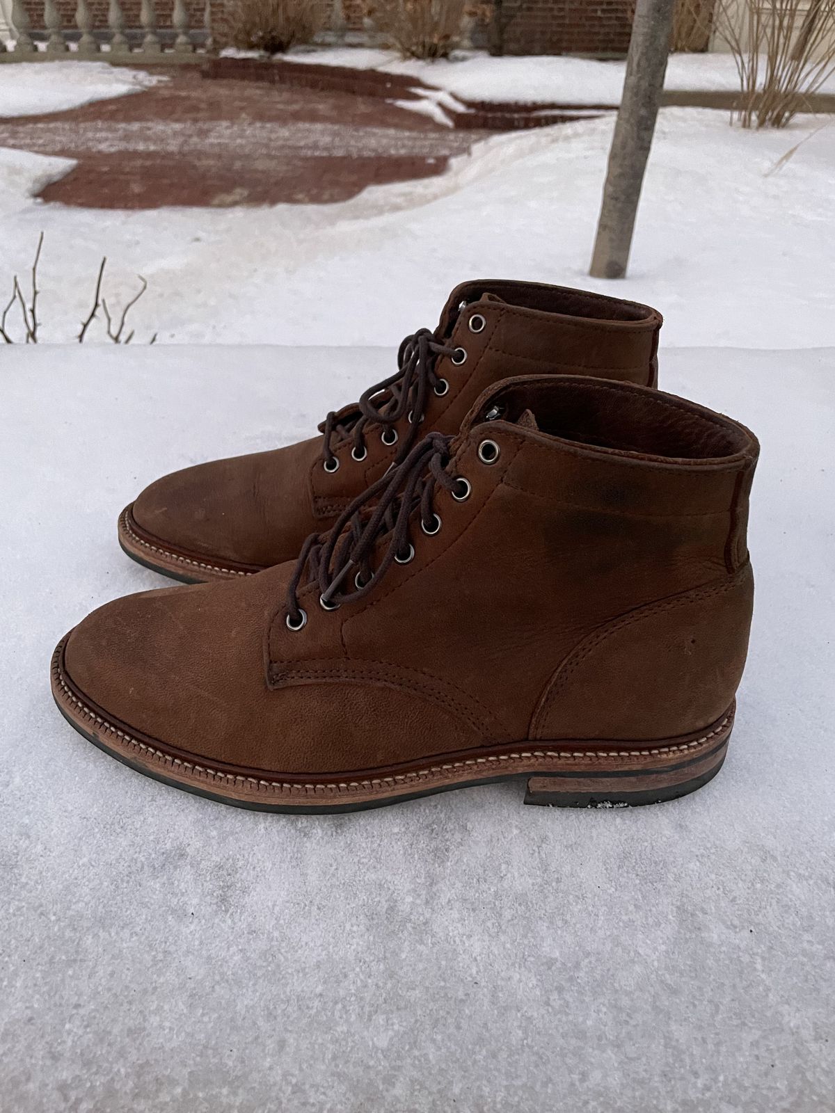 Photo by patinathunderdome on February 6, 2022 of the Parkhurst The Allen in C.F. Stead Snuff Moose.