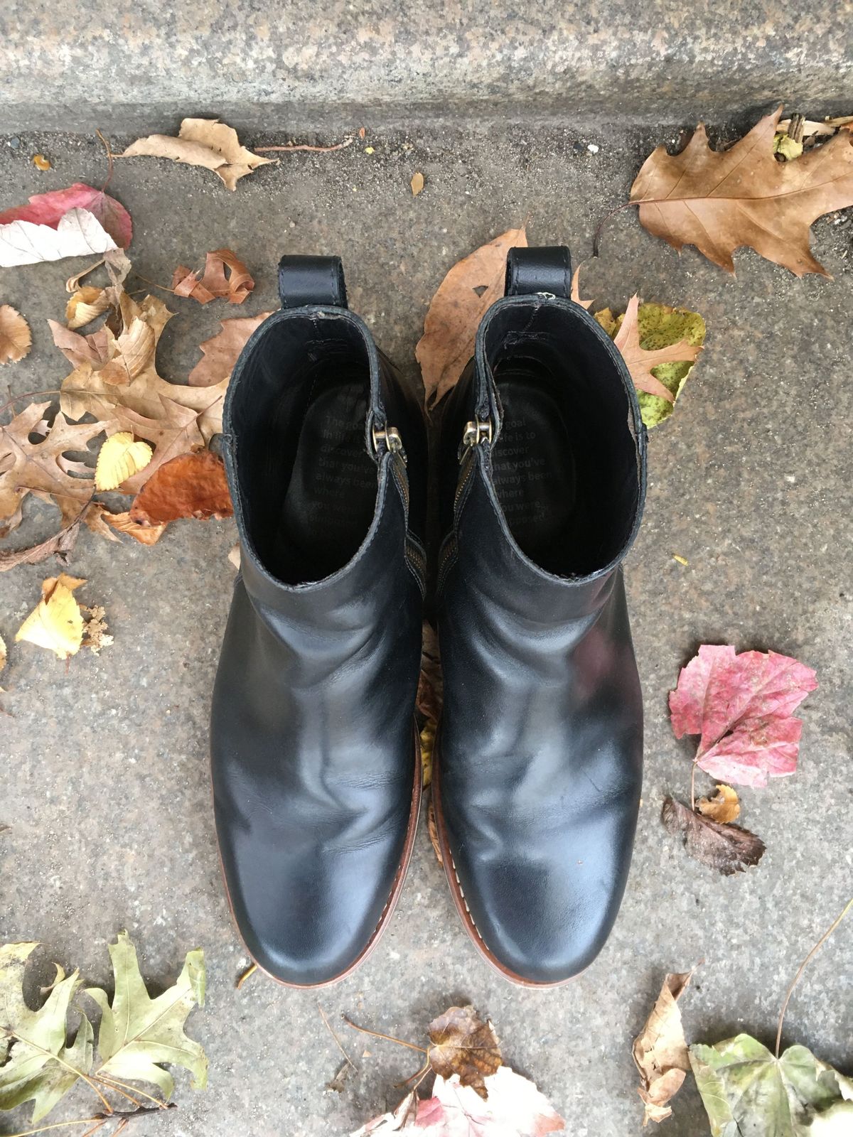 Photo by patinathunderdome on December 1, 2021 of the HELM Boots The Pablo in B' Leather Black Balthazar.