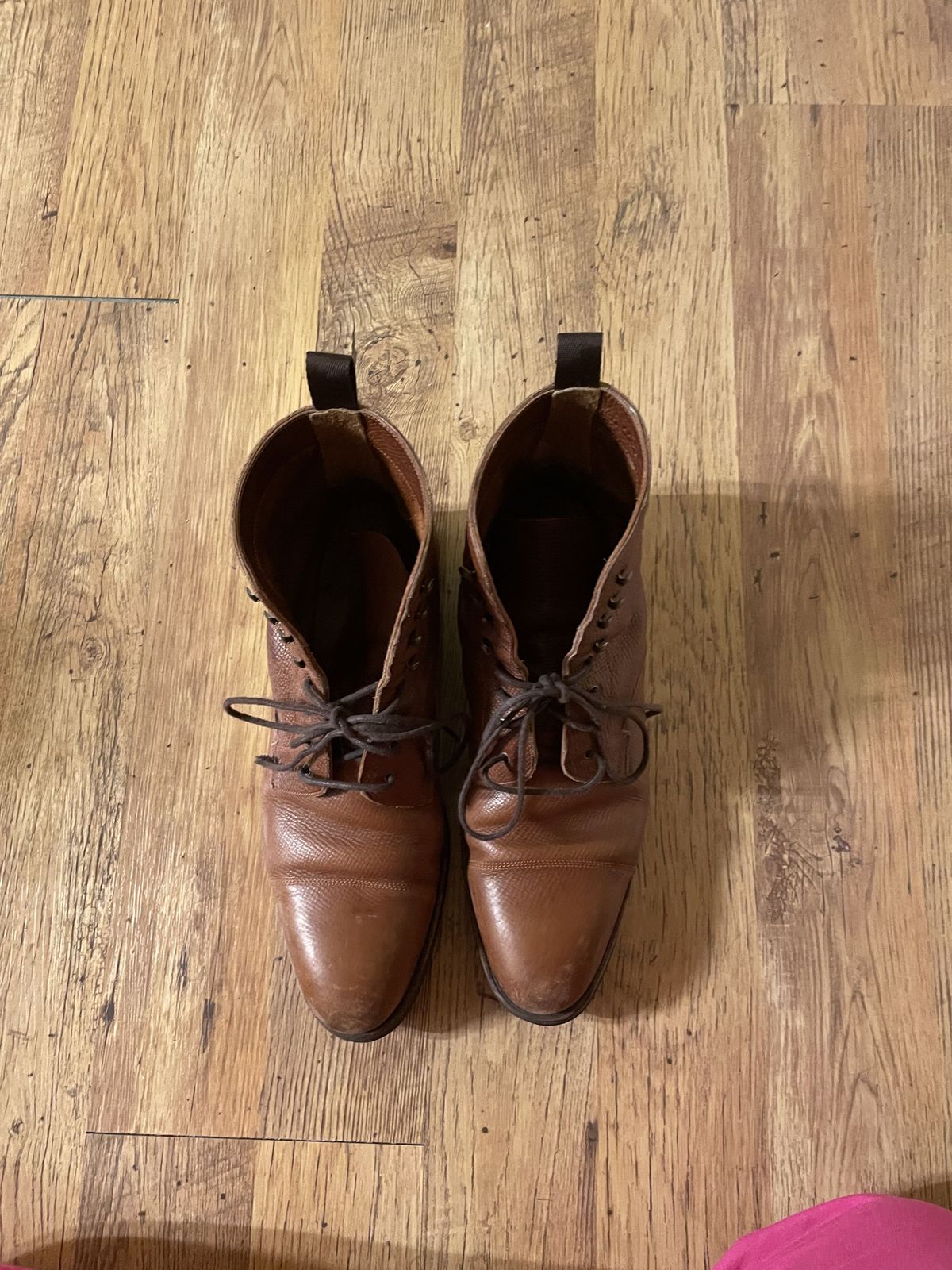 Photo by patinathunderdome on January 6, 2022 of the Meermin Jumper Boot in Tanneries Haas Cognac Utah.