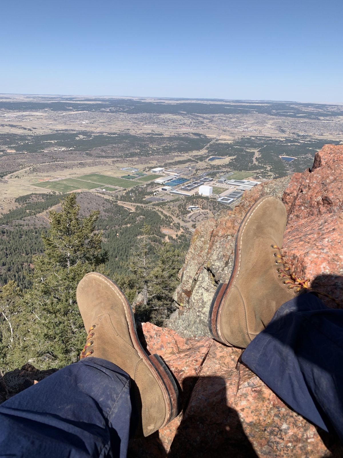 Photo by patinathunderdome on May 1, 2022 of the Oak Street Bootmakers Storm Boot in Horween Natural Chromexcel Roughout.