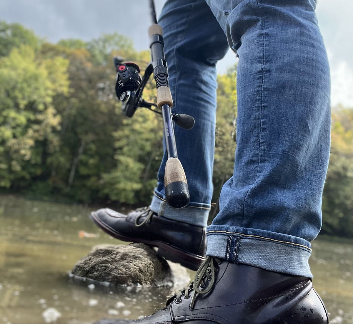 Photo by patinathunderdome on November 4, 2021 of the Alden Indy Boot in Horween Color 8 Shell Cordovan.