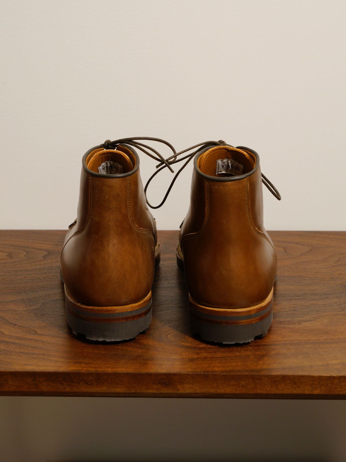 Photo by patinathunderdome on October 5, 2021 of the Viberg Service Boot in Maryam Toscanello TPR Horsebutt.