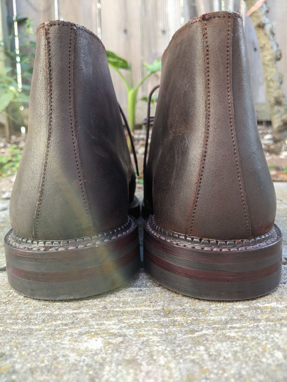 Photo by patinathunderdome on October 2, 2021 of the Crockett & Jones Molton in Dark Brown Roughout Suede.