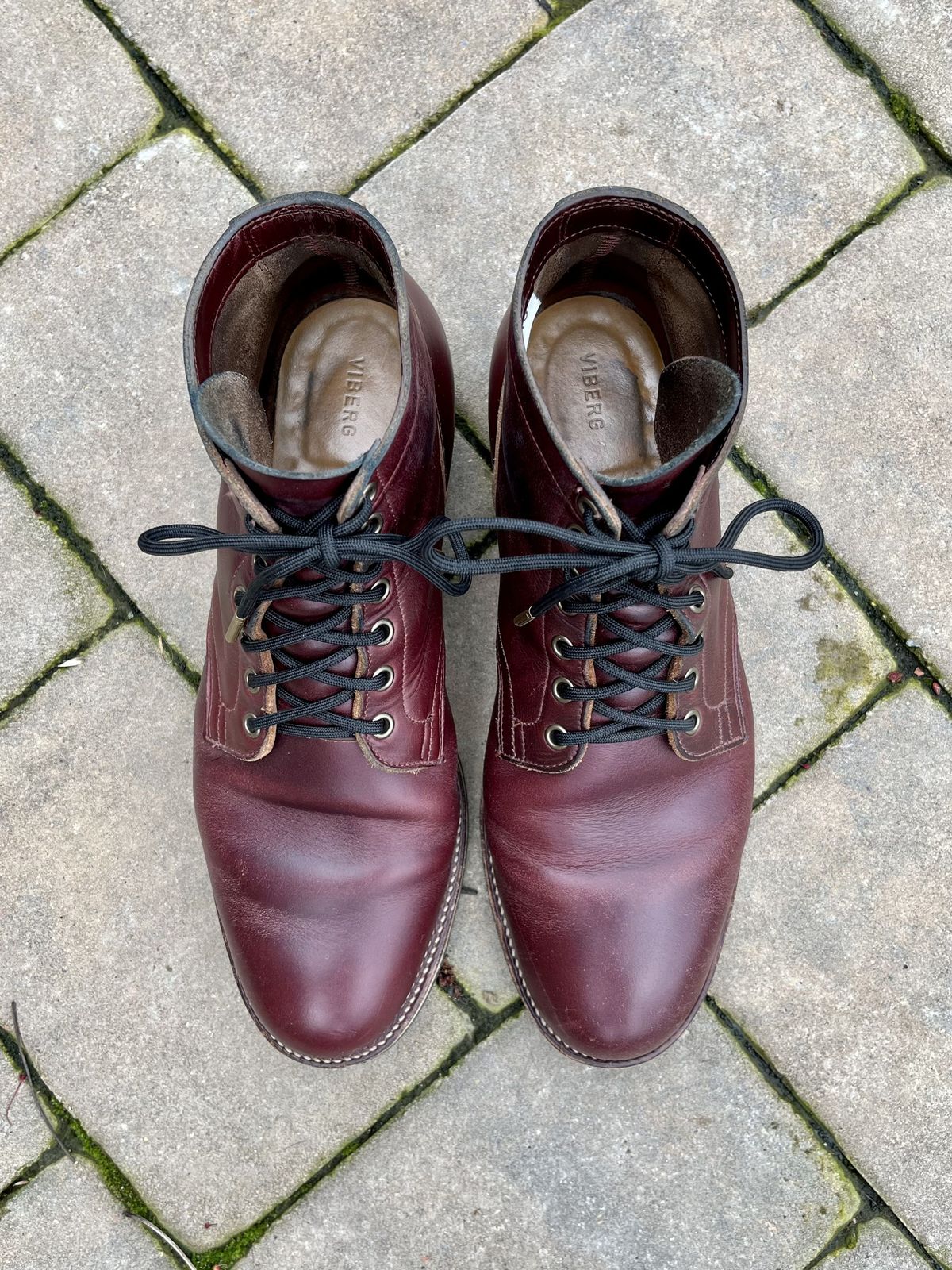 Photo by patinathunderdome on April 5, 2022 of the Viberg Service Boot in Horween Color 8 Chromexcel.