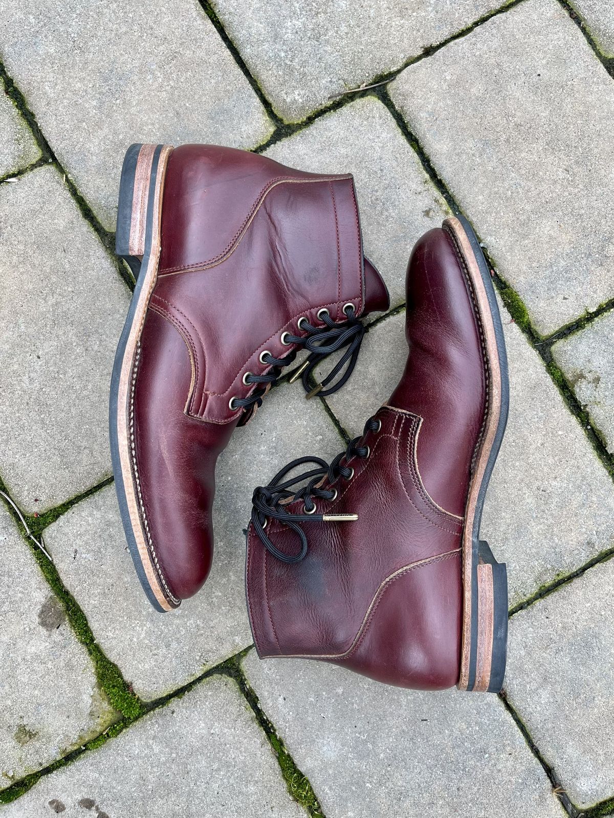 Photo by patinathunderdome on April 5, 2022 of the Viberg Service Boot in Horween Color 8 Chromexcel.