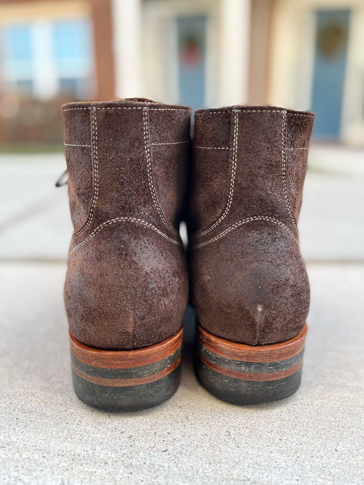 Photo by patinathunderdome on February 5, 2022 of the Benzein The Catcher in Indonesian Brown Waxed Flesh.