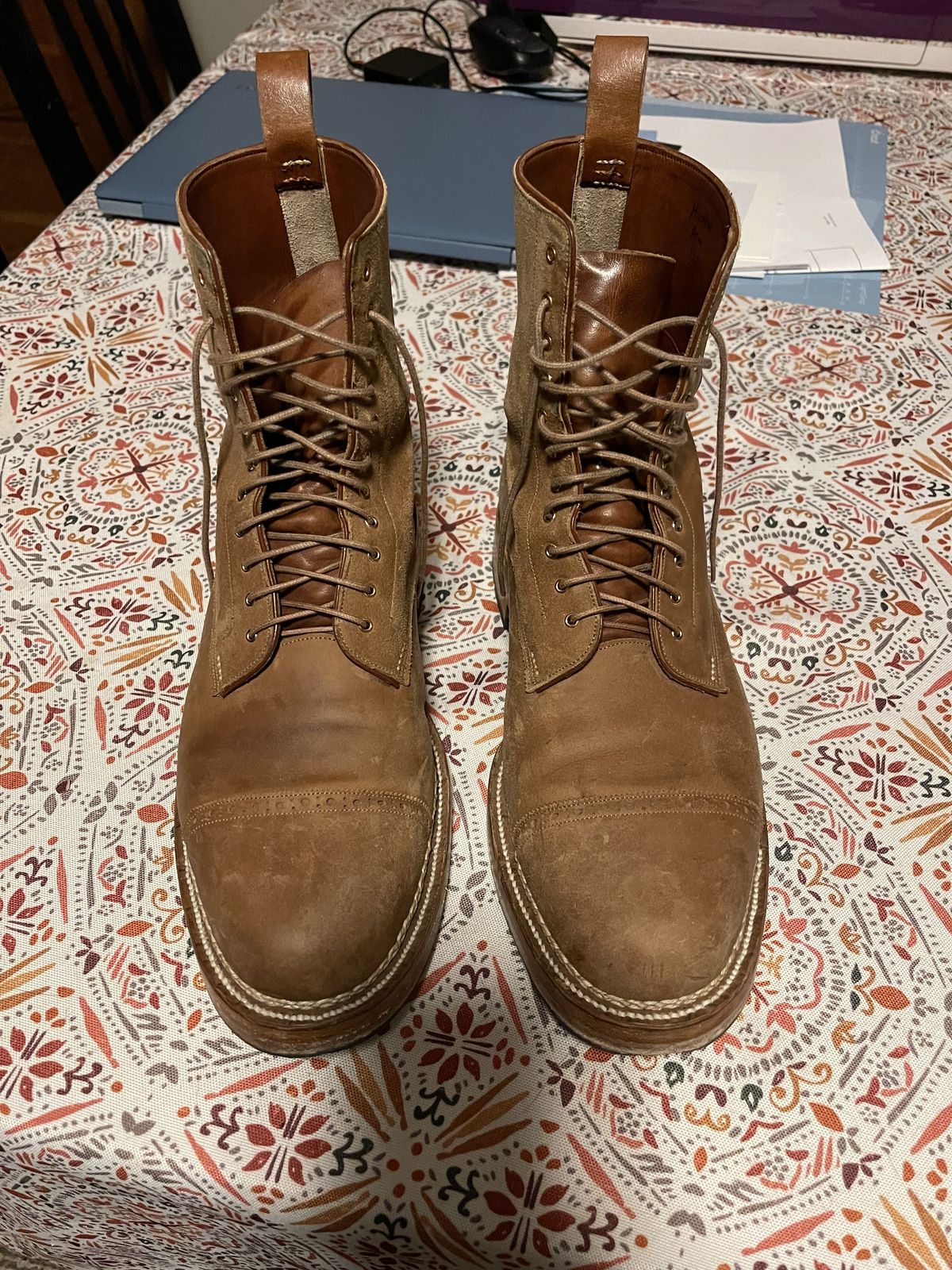 Photo by patinathunderdome on January 5, 2022 of the Arno x Hunter 7-Inch Boot in Unknown Material.
