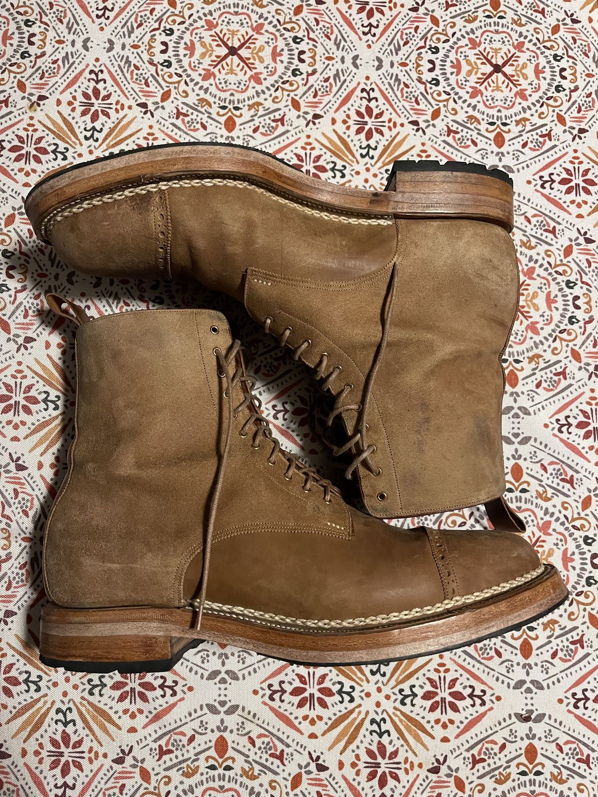 Photo by patinathunderdome on January 5, 2022 of the Arno x Hunter 7-Inch Boot in Unknown Material.