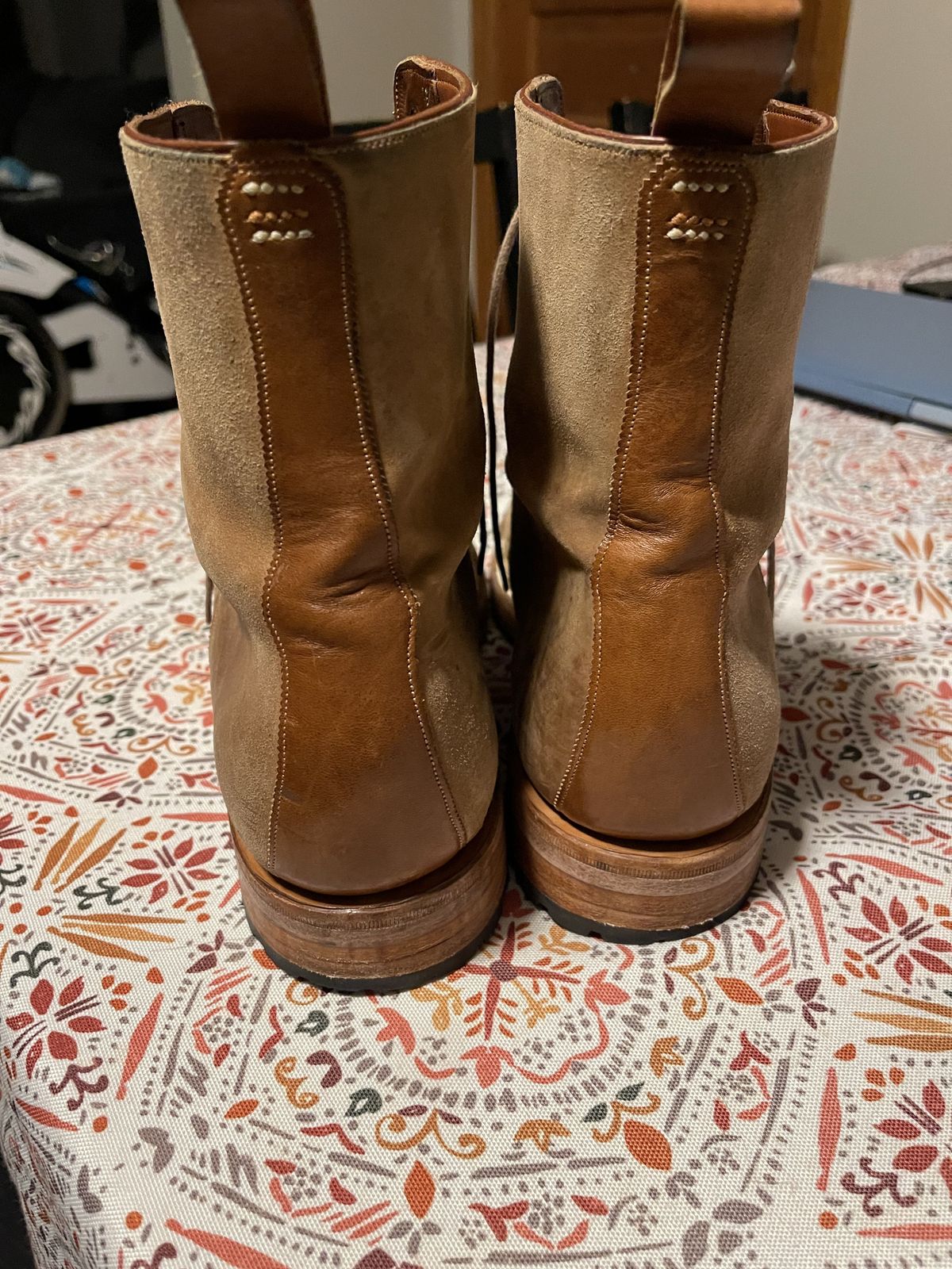 Photo by patinathunderdome on January 5, 2022 of the Arno x Hunter 7-Inch Boot in Unknown Material.