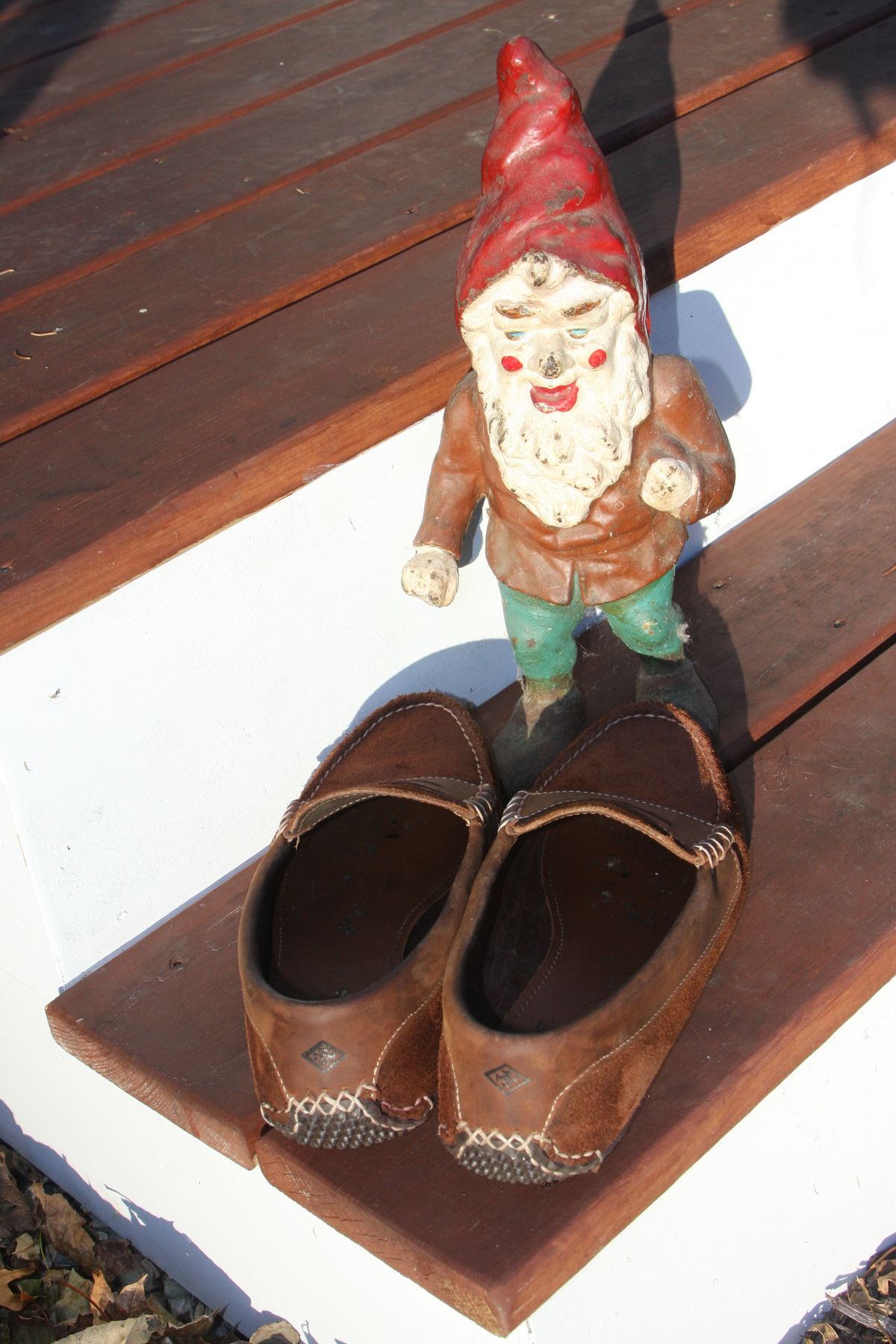 Photo by patinathunderdome on November 5, 2021 of the Quoddy Penny Driver in C.F. Stead Chocolate Repello Calf Suede.