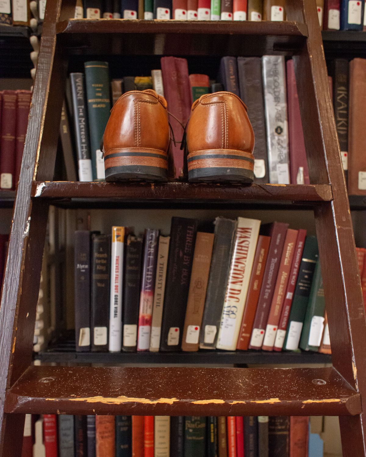 Photo by patinathunderdome on March 6, 2022 of the Viberg Bastion Oxford in Horween Natural Shell Cordovan.