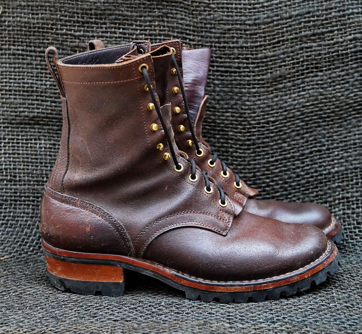 Photo by patinathunderdome on March 1, 2022 of the Nicks Robert in Horween Natural Waxed Flesh.