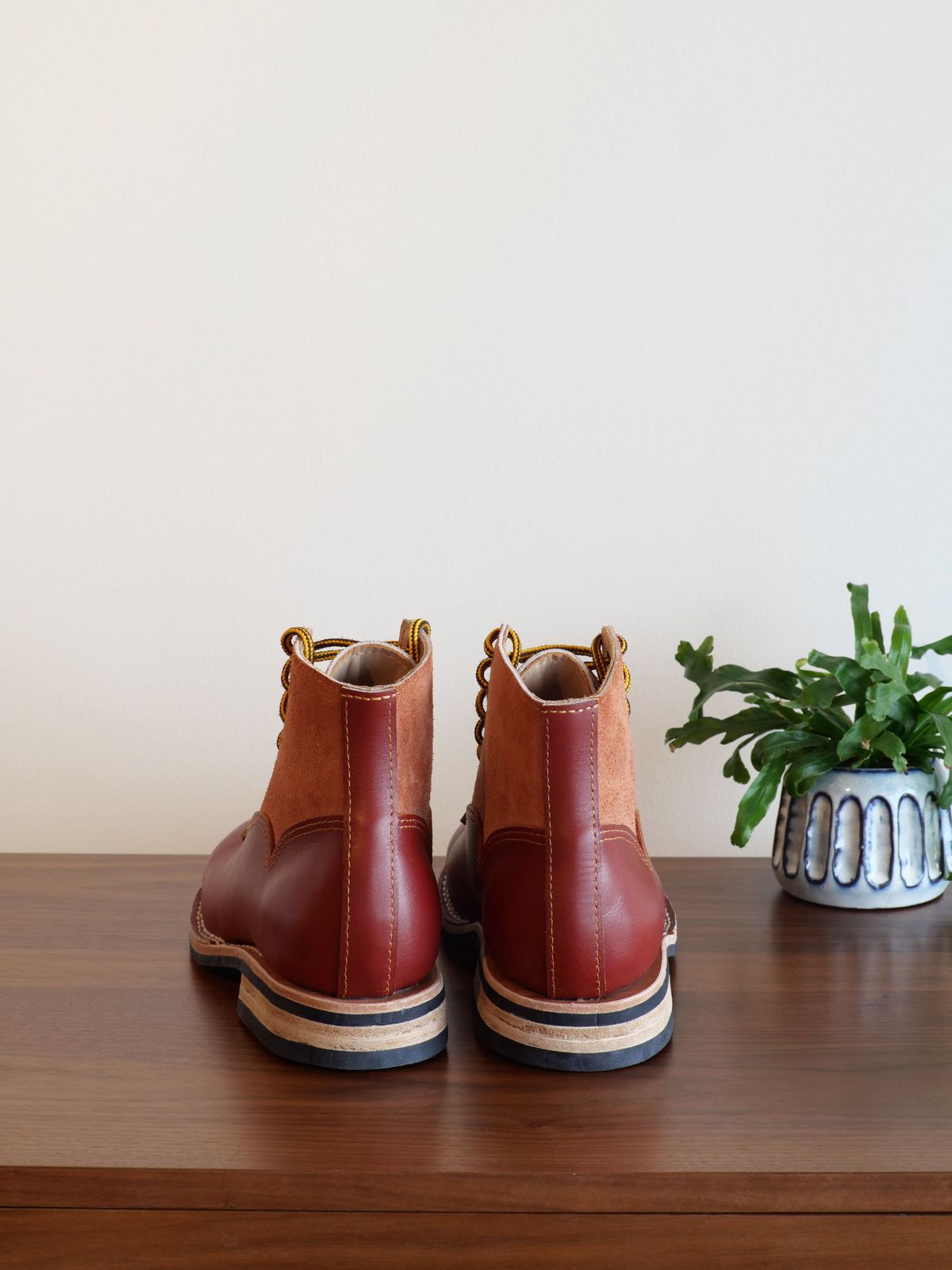 Photo by patinathunderdome on October 1, 2021 of the Self-Made in Rodbrun Chrome Tan.