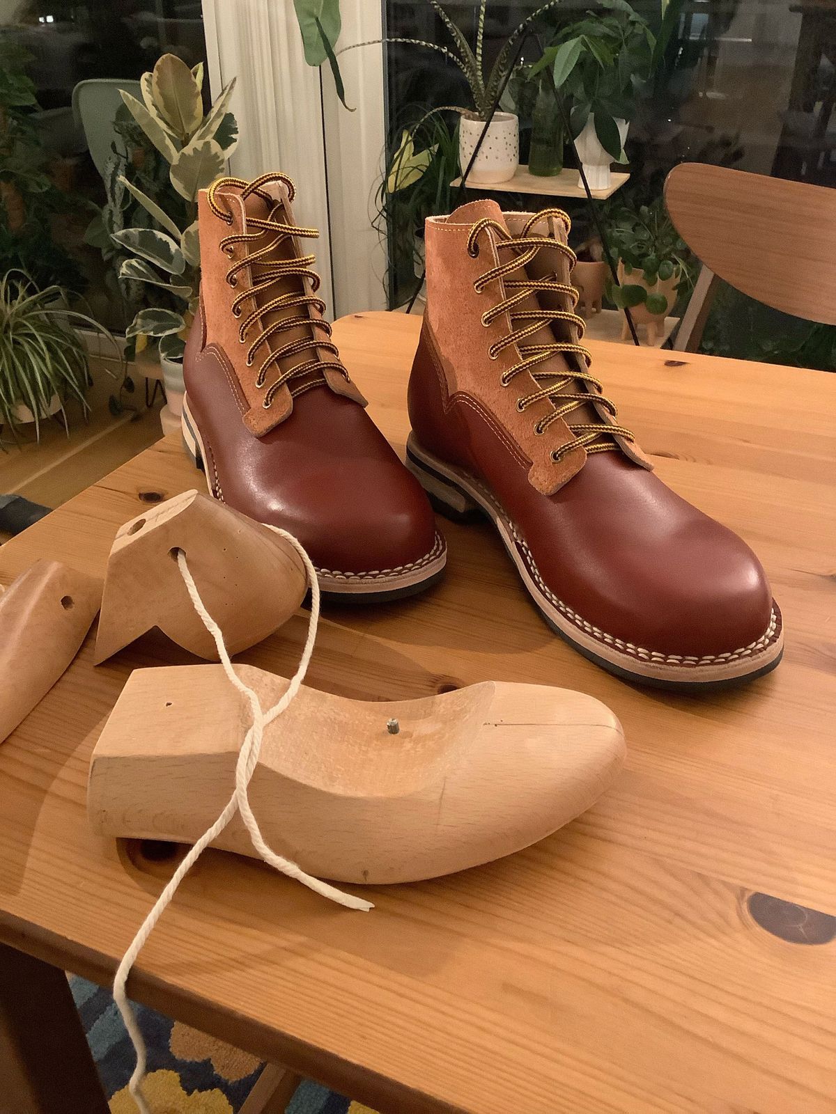 Photo by patinathunderdome on October 1, 2021 of the Self-Made in Rodbrun Chrome Tan.